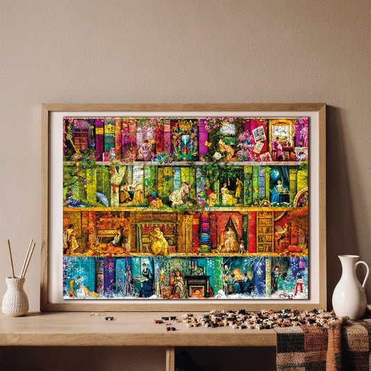 Wooden Puzzles for Adults, Timeless Women Premium Jigsaw Puzzles, 450 Pieces Challenging Wooden Jigsaw, 11,4"x15,4" (29x39 cm)