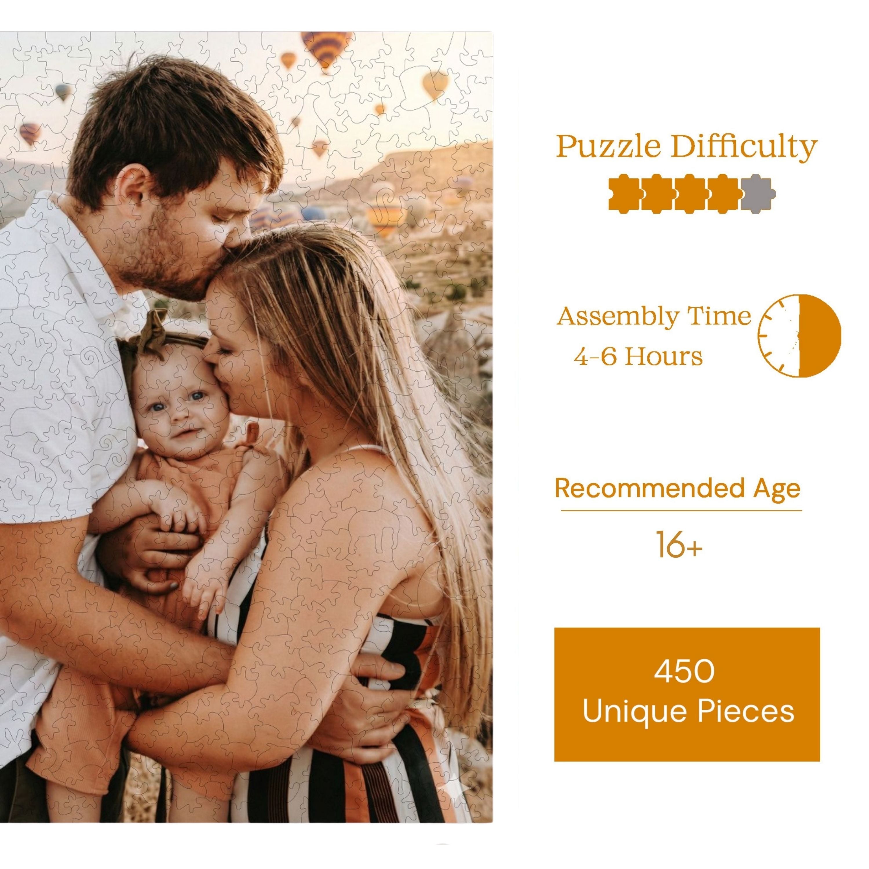 Kişiye Özel Ahşap Puzzle 