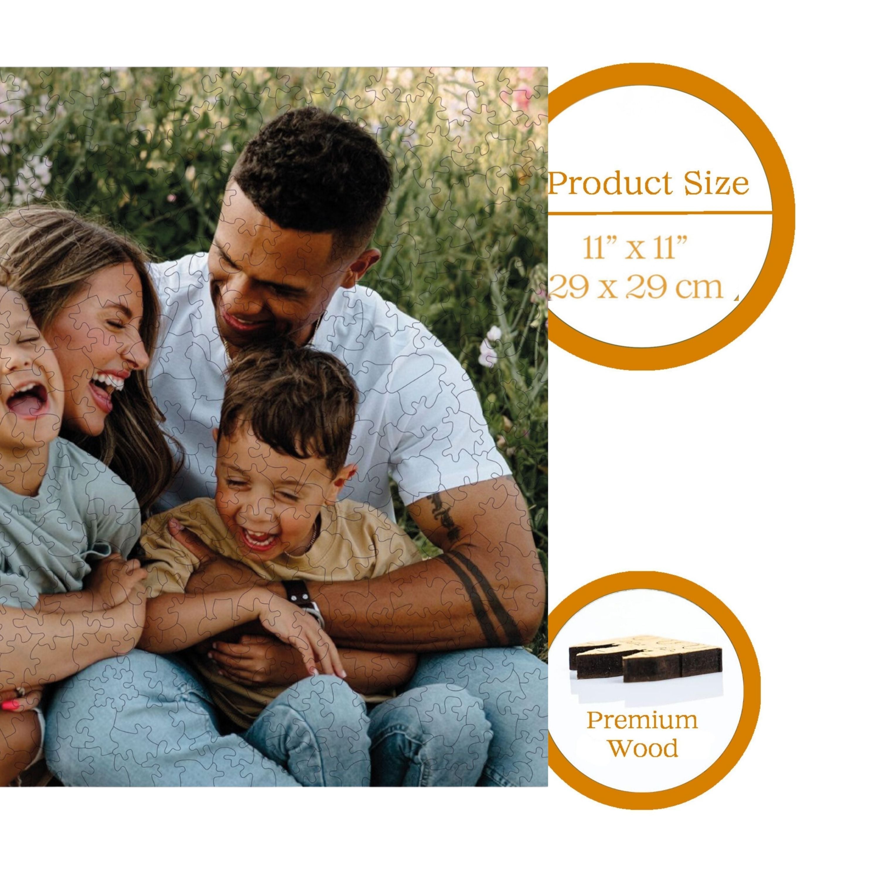 Kişiye Özel Ahşap Puzzle 