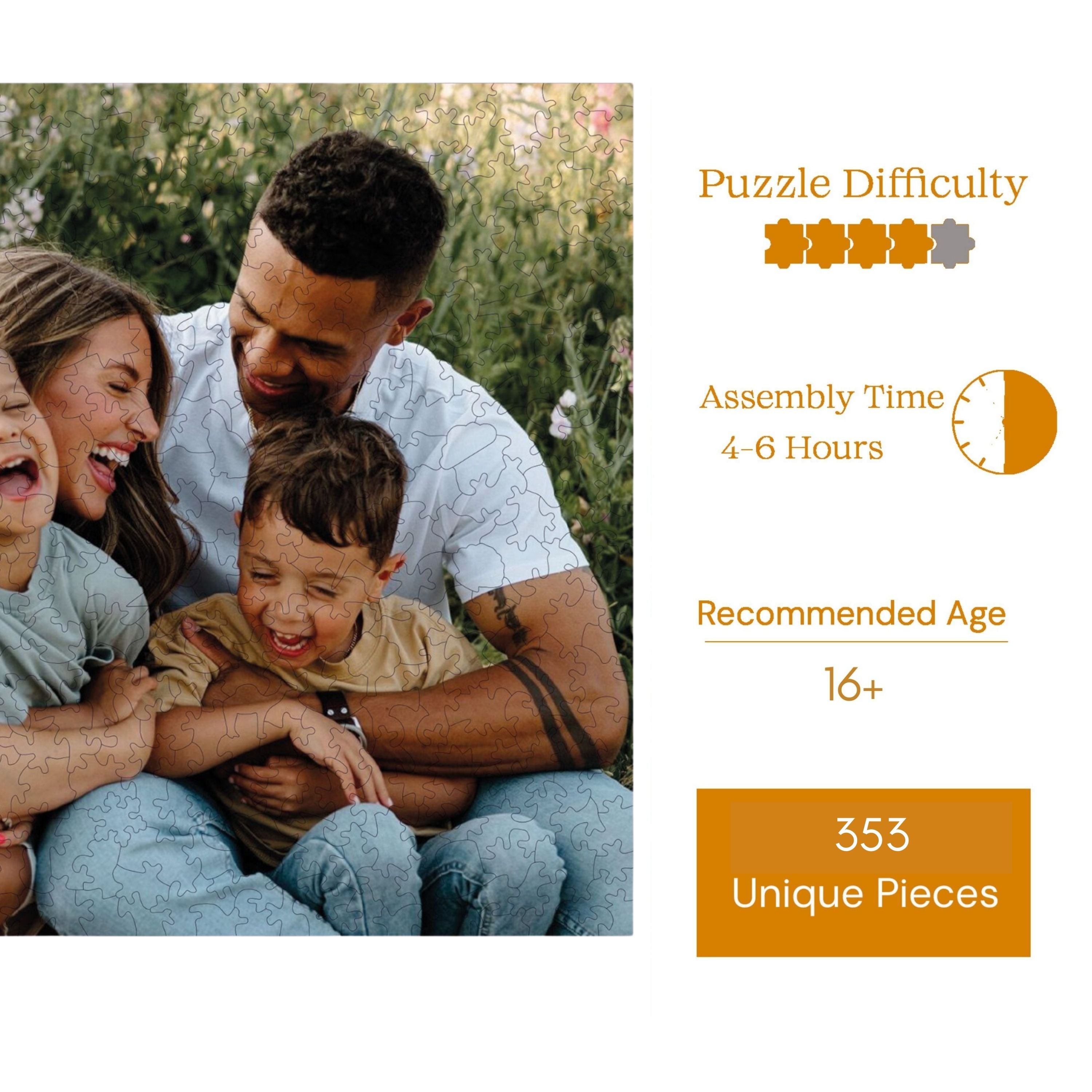 Kişiye Özel Ahşap Puzzle 