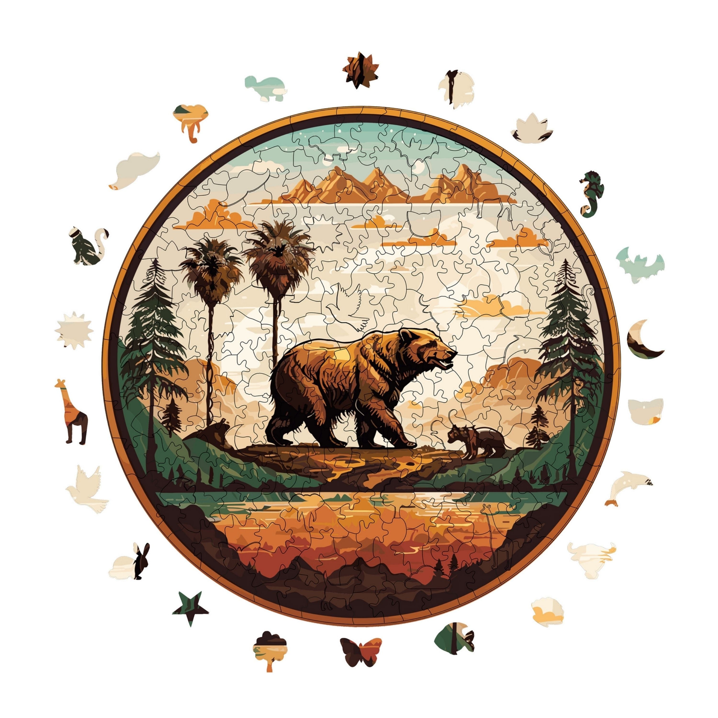 Koca Ayı - Ahşap Puzzle