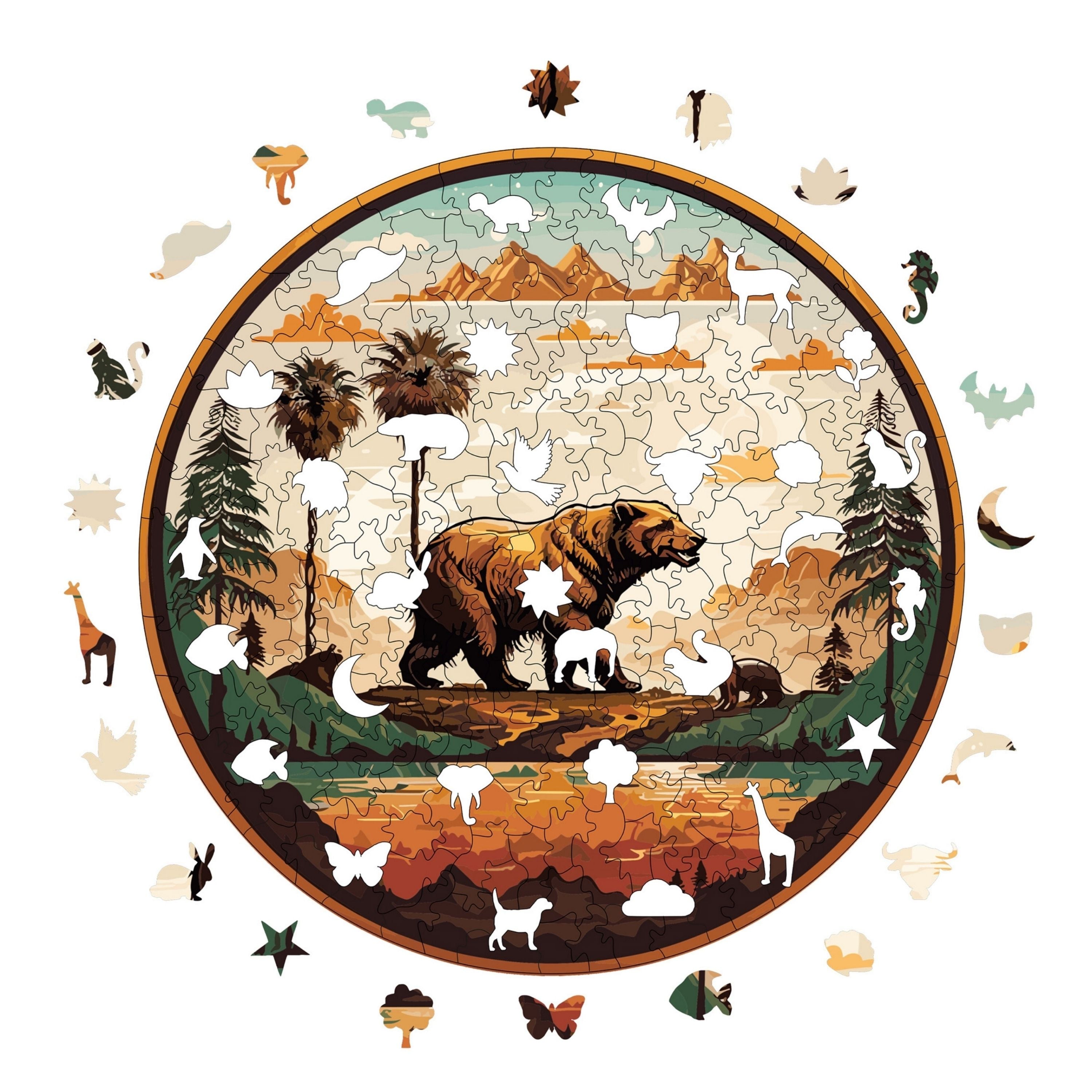 Koca Ayı - Ahşap Puzzle