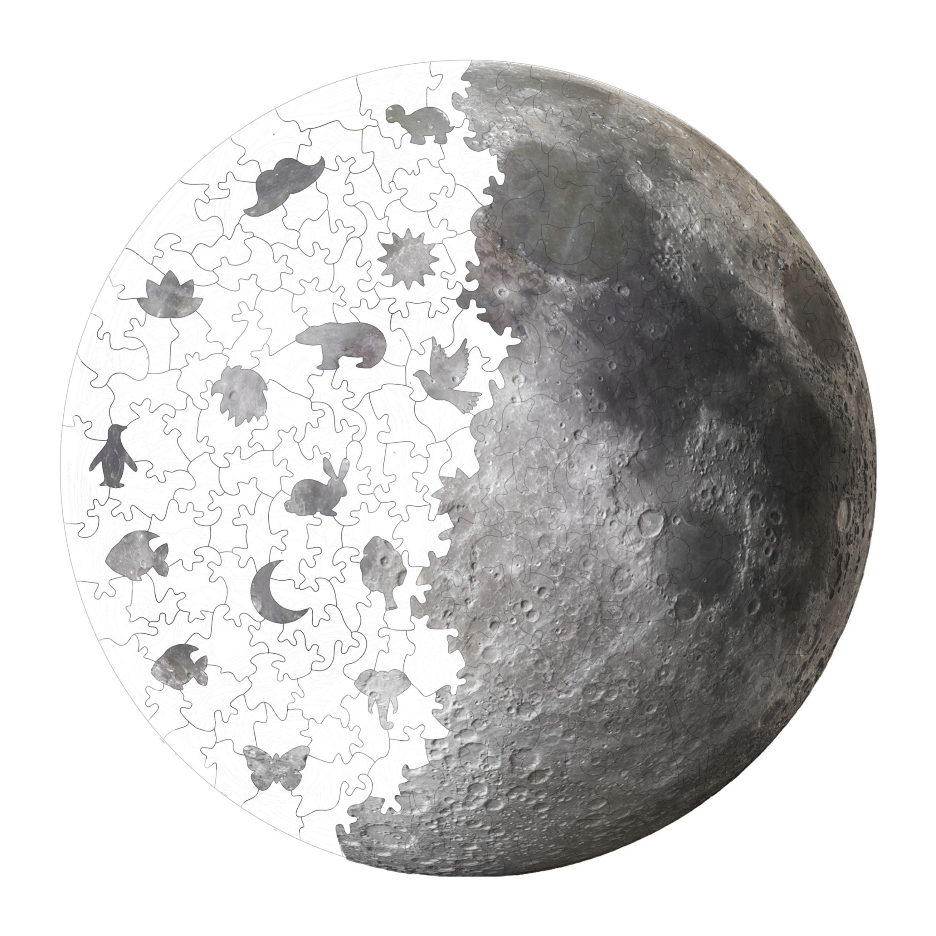 Dolunay - Ahşap Puzzle