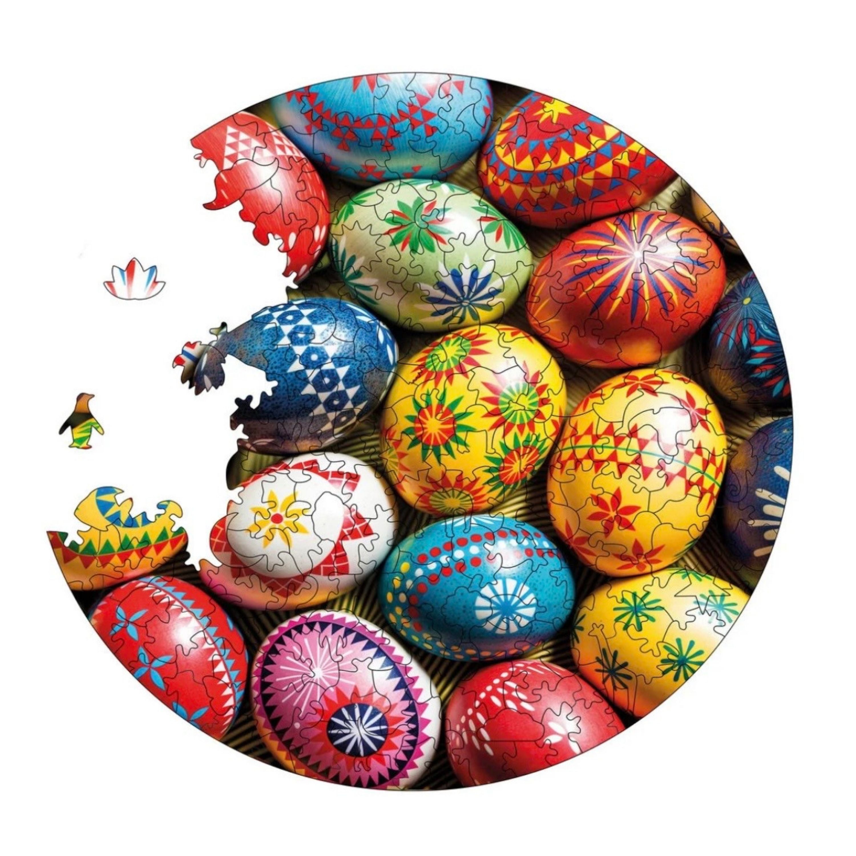 Paskalya Yumurtaları - Ahşap Puzzle