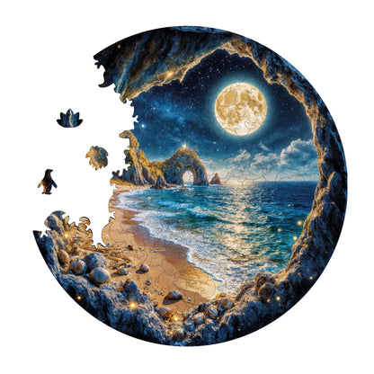Hidden Beach – Wooden Jigsaw Puzzle