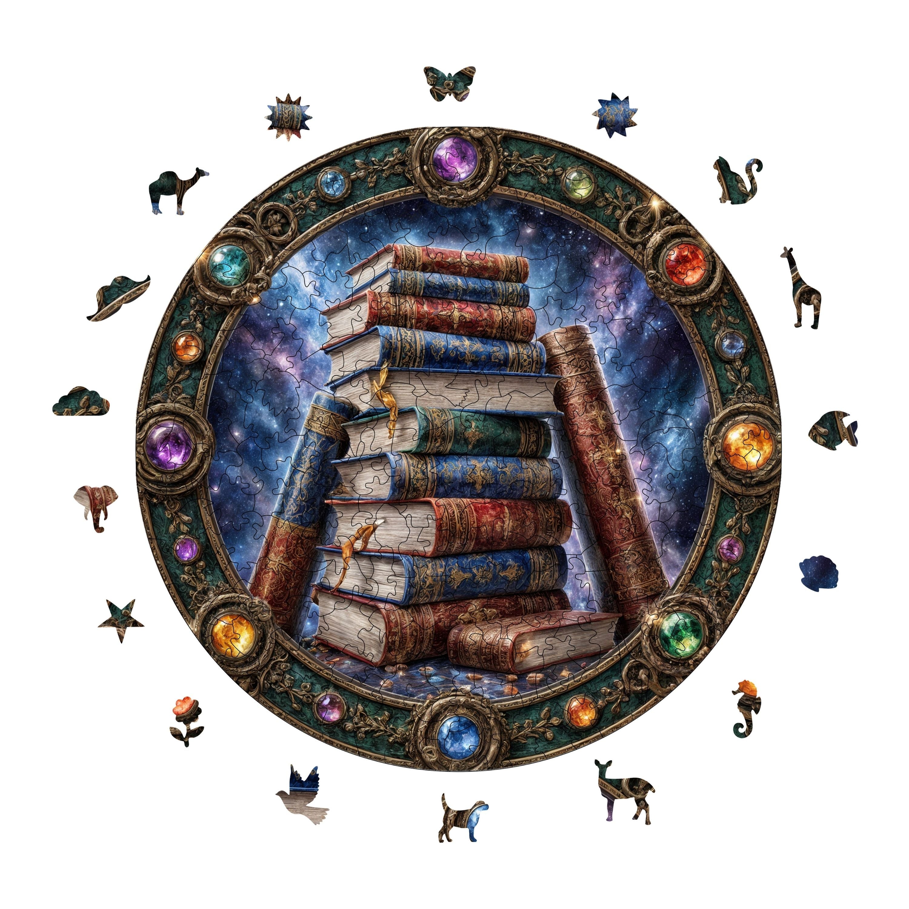  Bilgelik Kitapları - Ahşap Puzzle