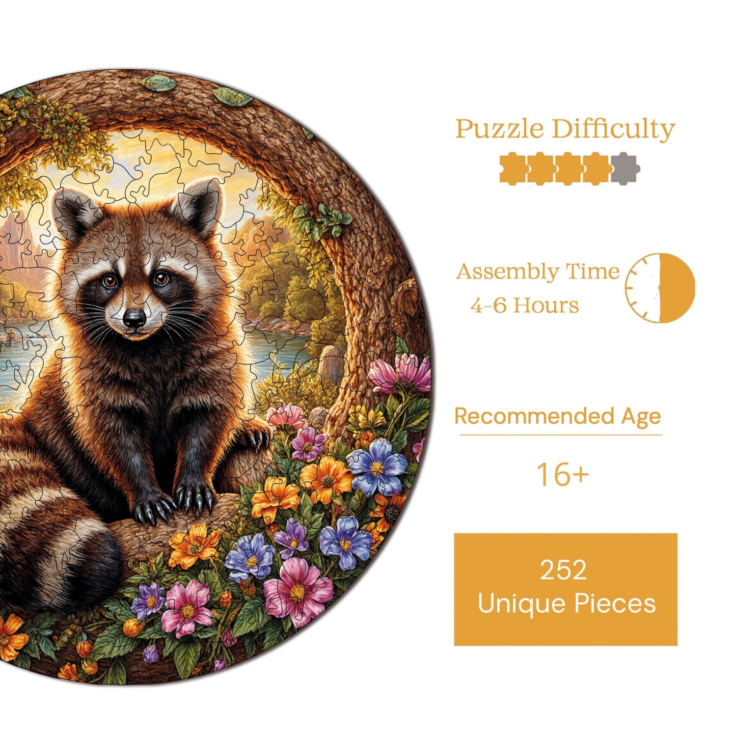 Adorable Guardian – Wooden Jigsaw Puzzle
