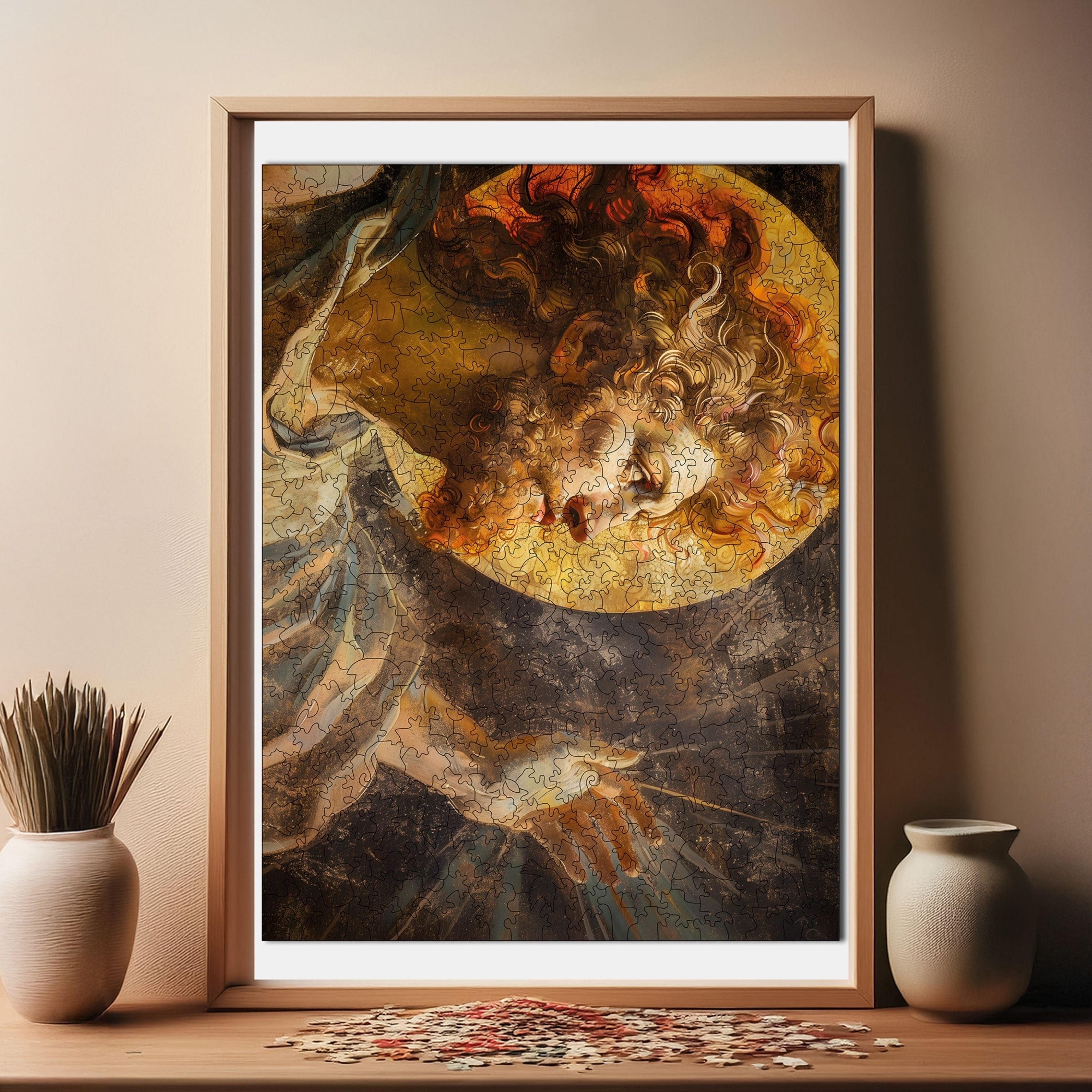 Güneş Tanrısı "Ra" - Ahşap Puzzle