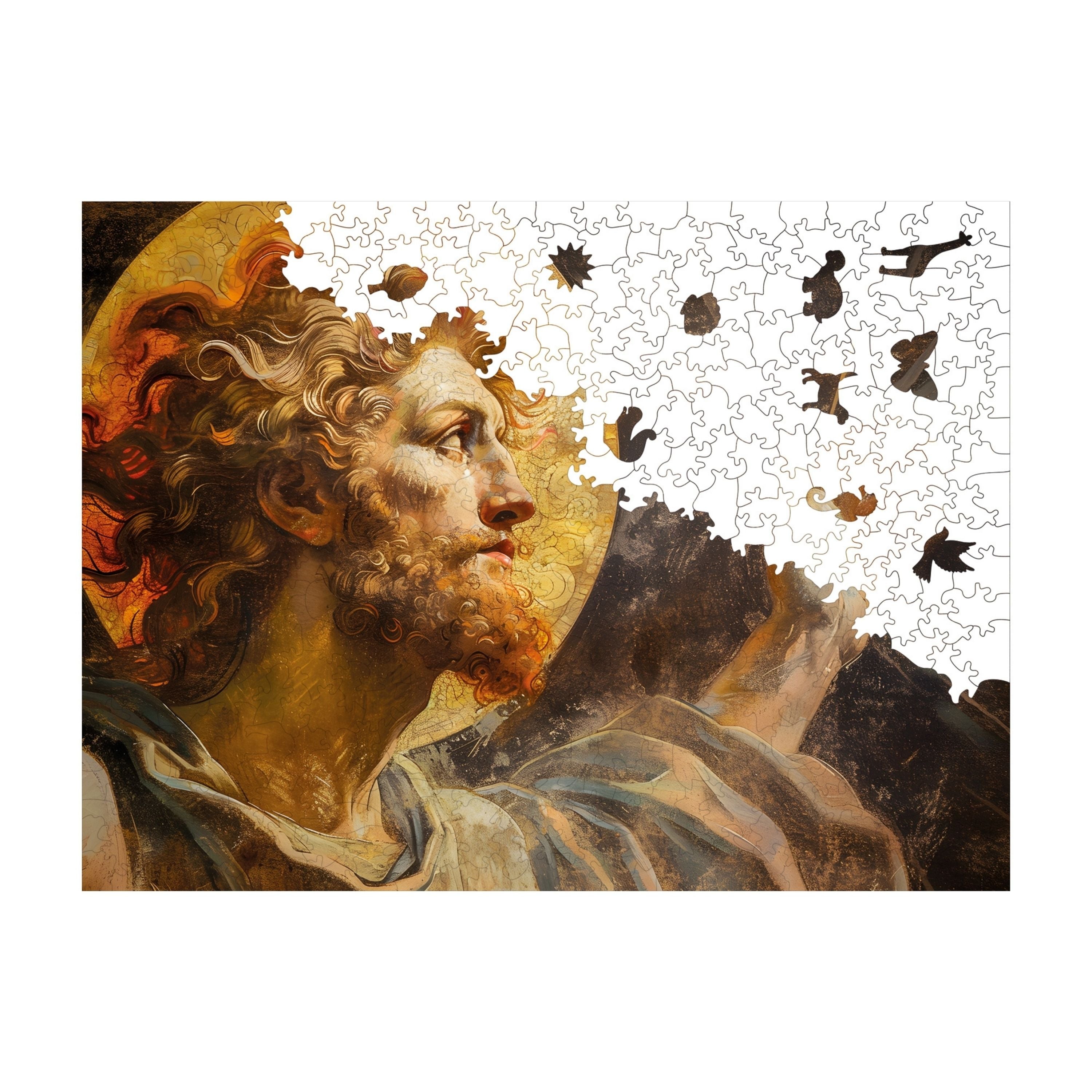 Güneş Tanrısı "Ra" - Ahşap Puzzle