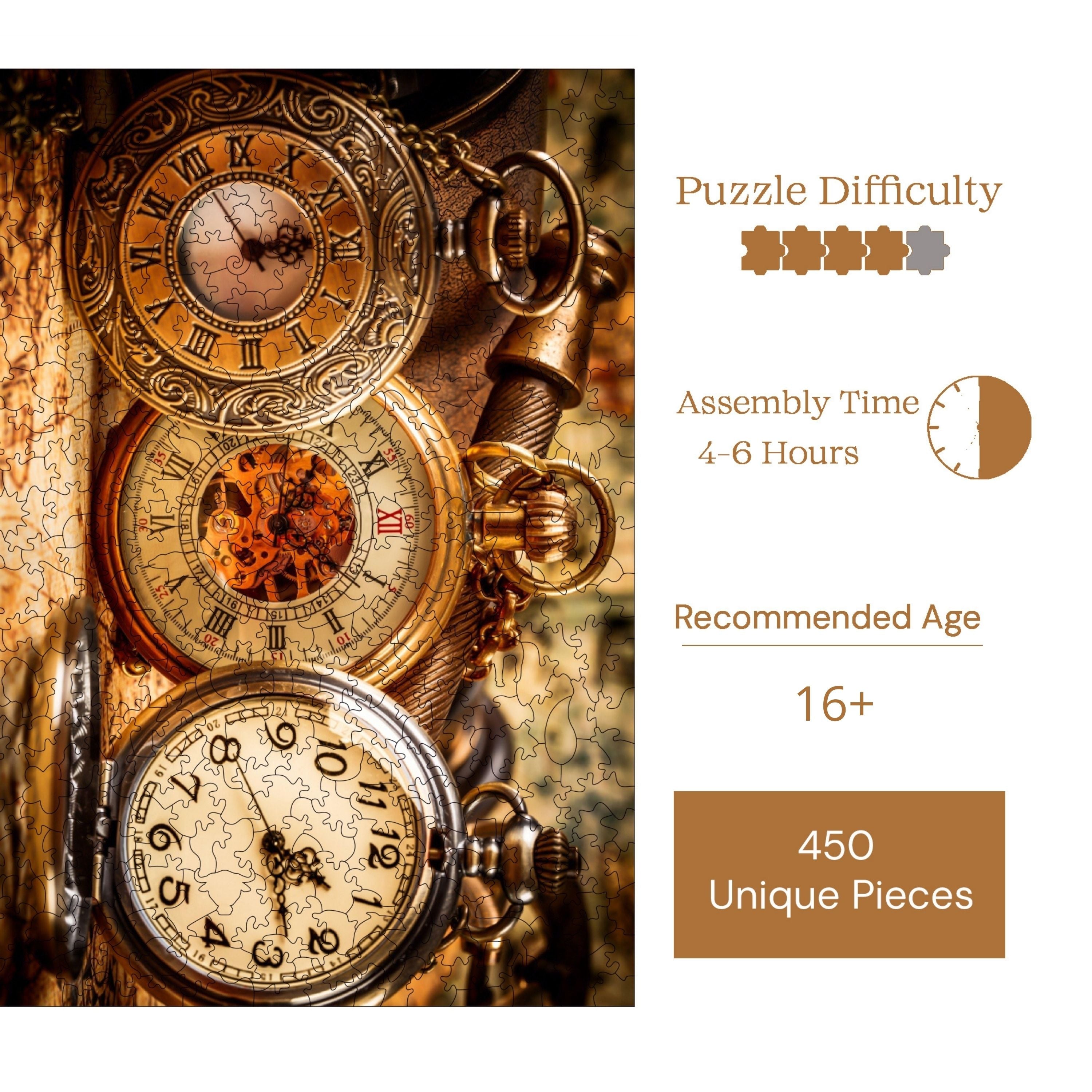 Zamanın Tanıkları - Ahşap Puzzle