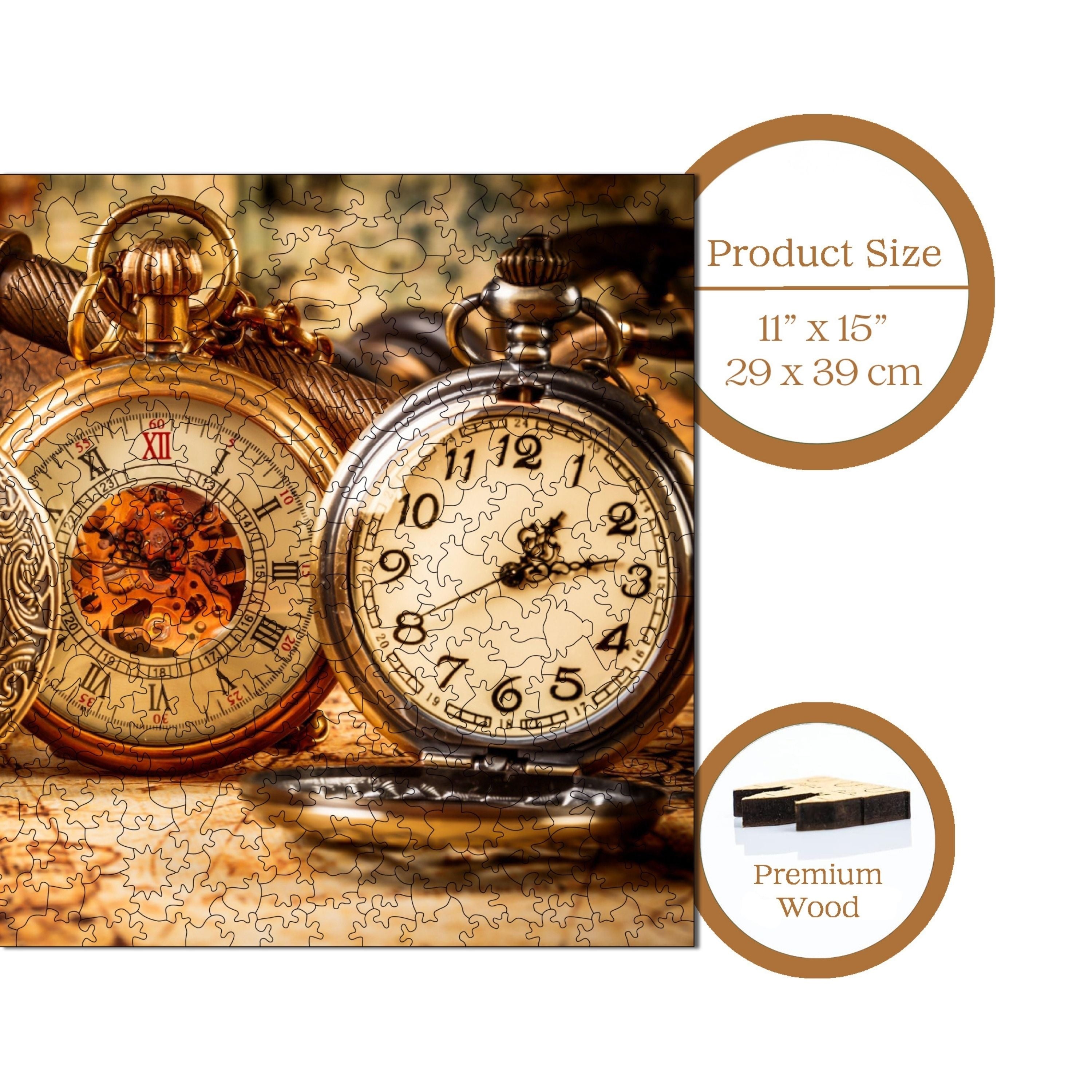 Zamanın Tanıkları - Ahşap Puzzle