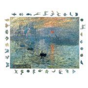  Claude Monet İzlenim: Gündoğumu - Ahşap Puzzle