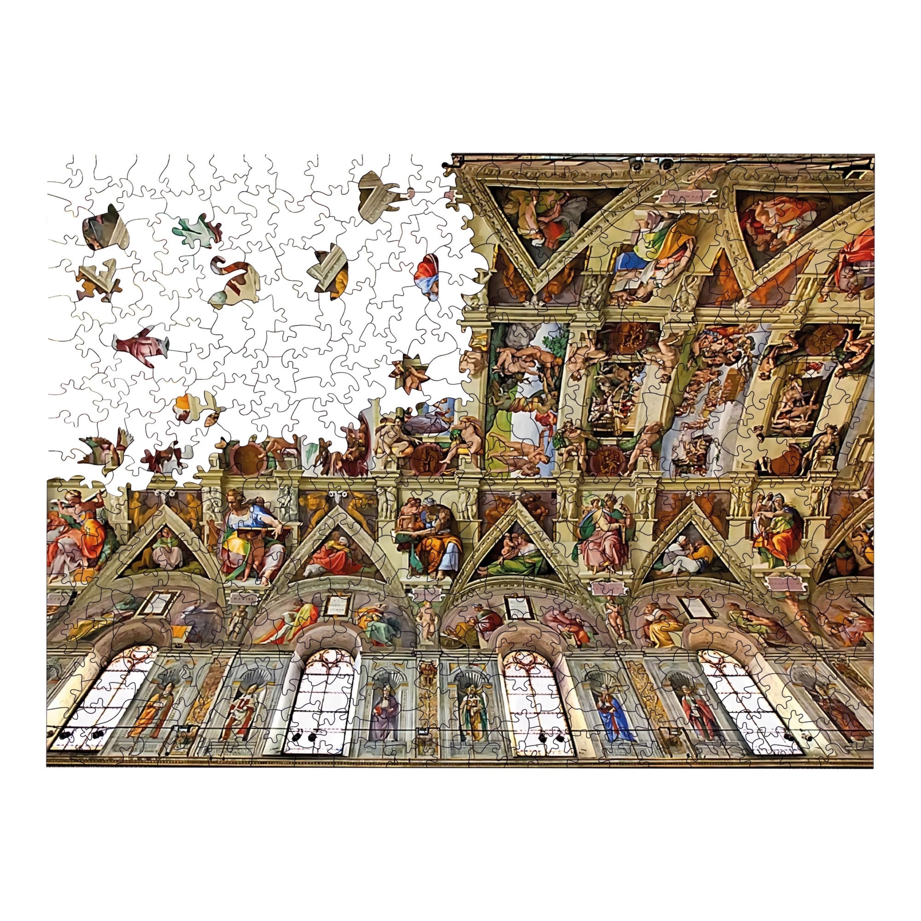 Sistina Şapeli - Ahşap Puzzle