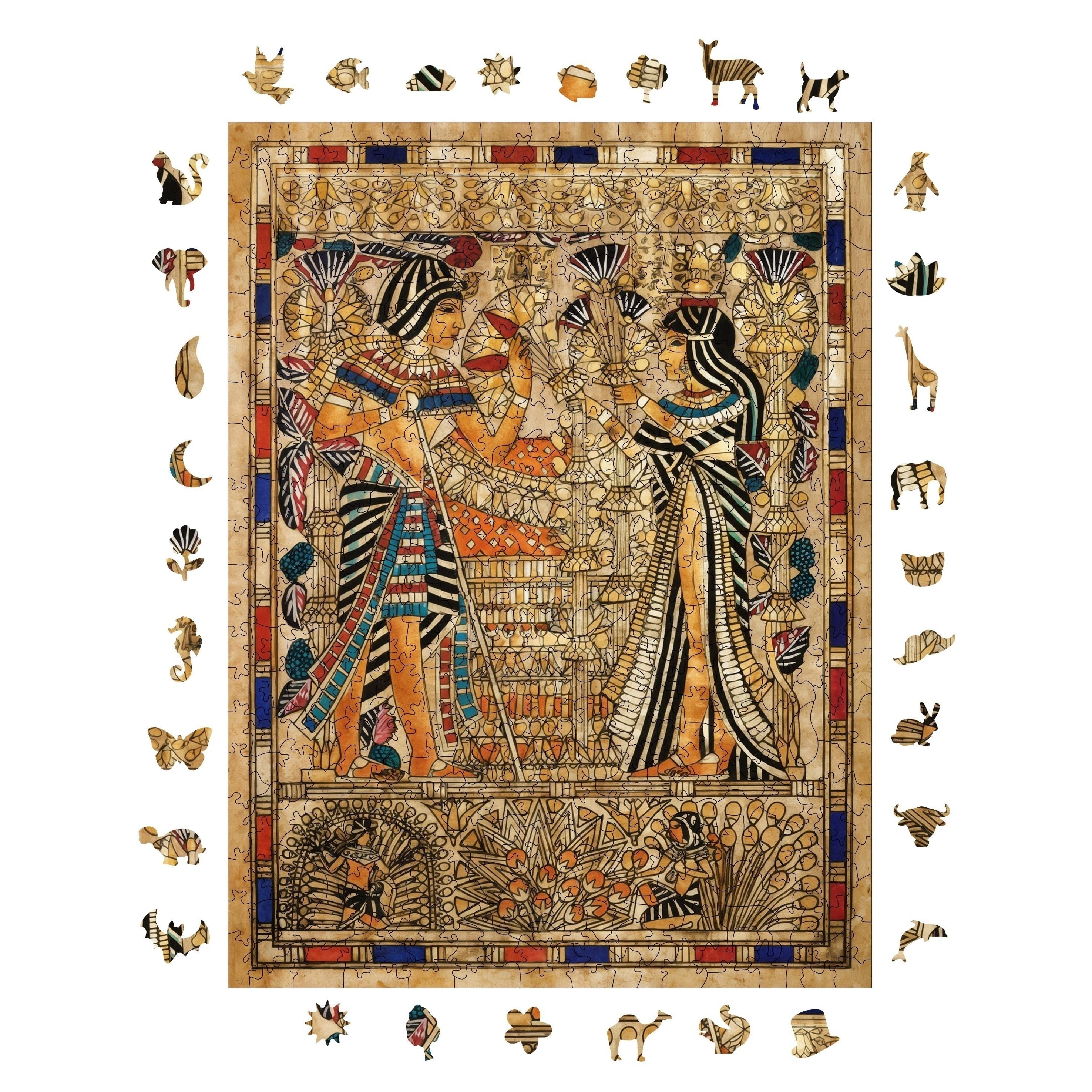 Antik Mısır - Ahşap Puzzle