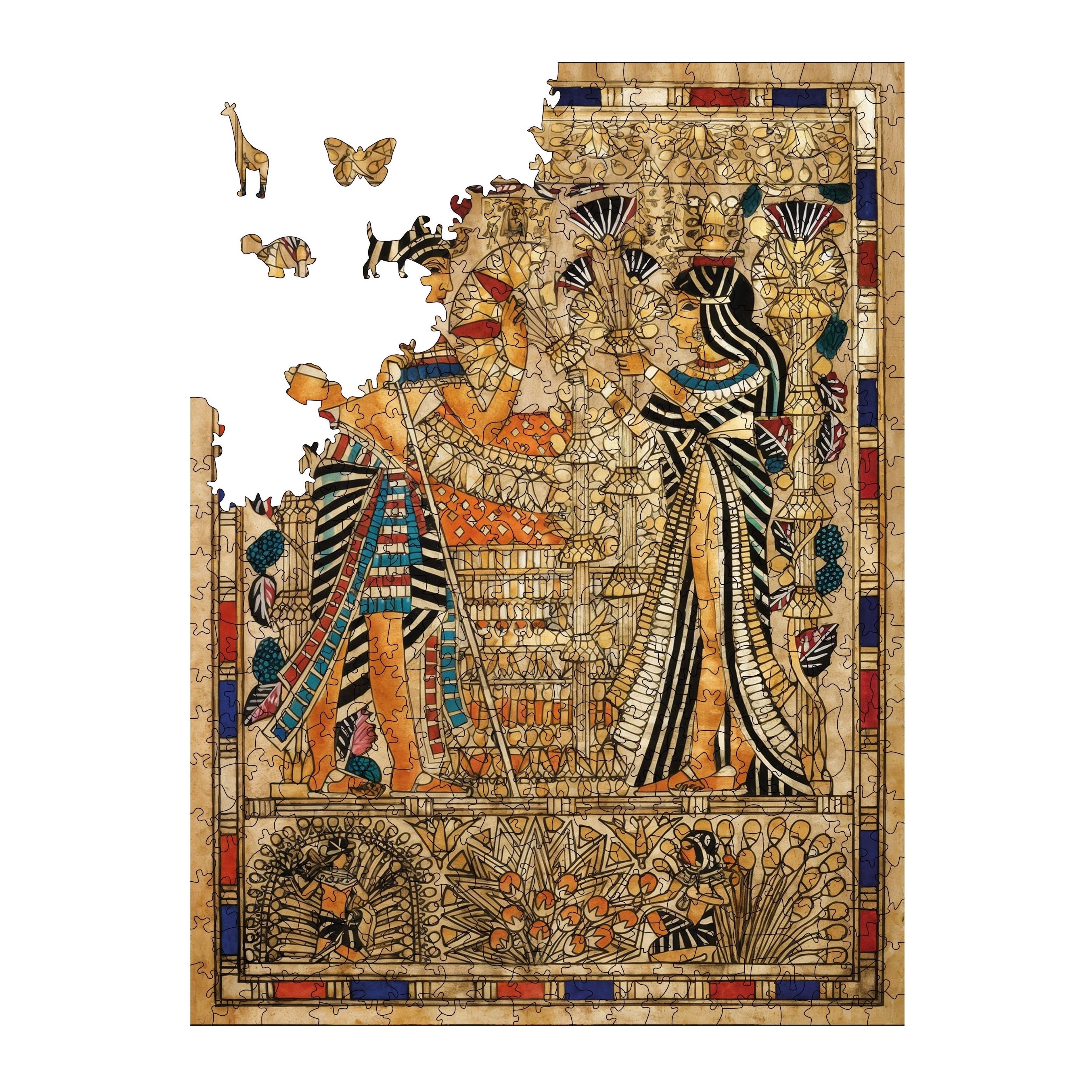 Antik Mısır - Ahşap Puzzle