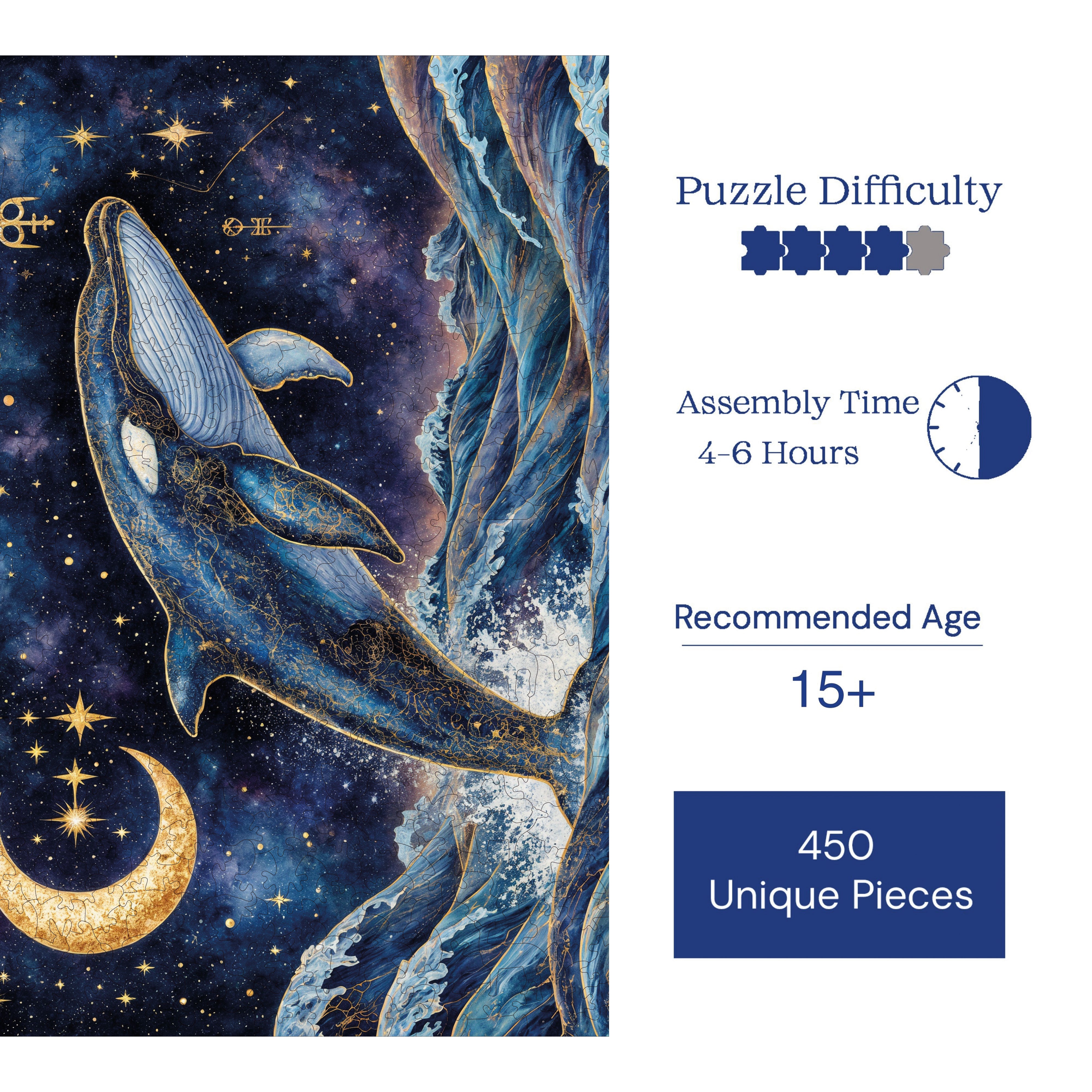 Sonsuz Dalgalar - Ahşap Puzzle