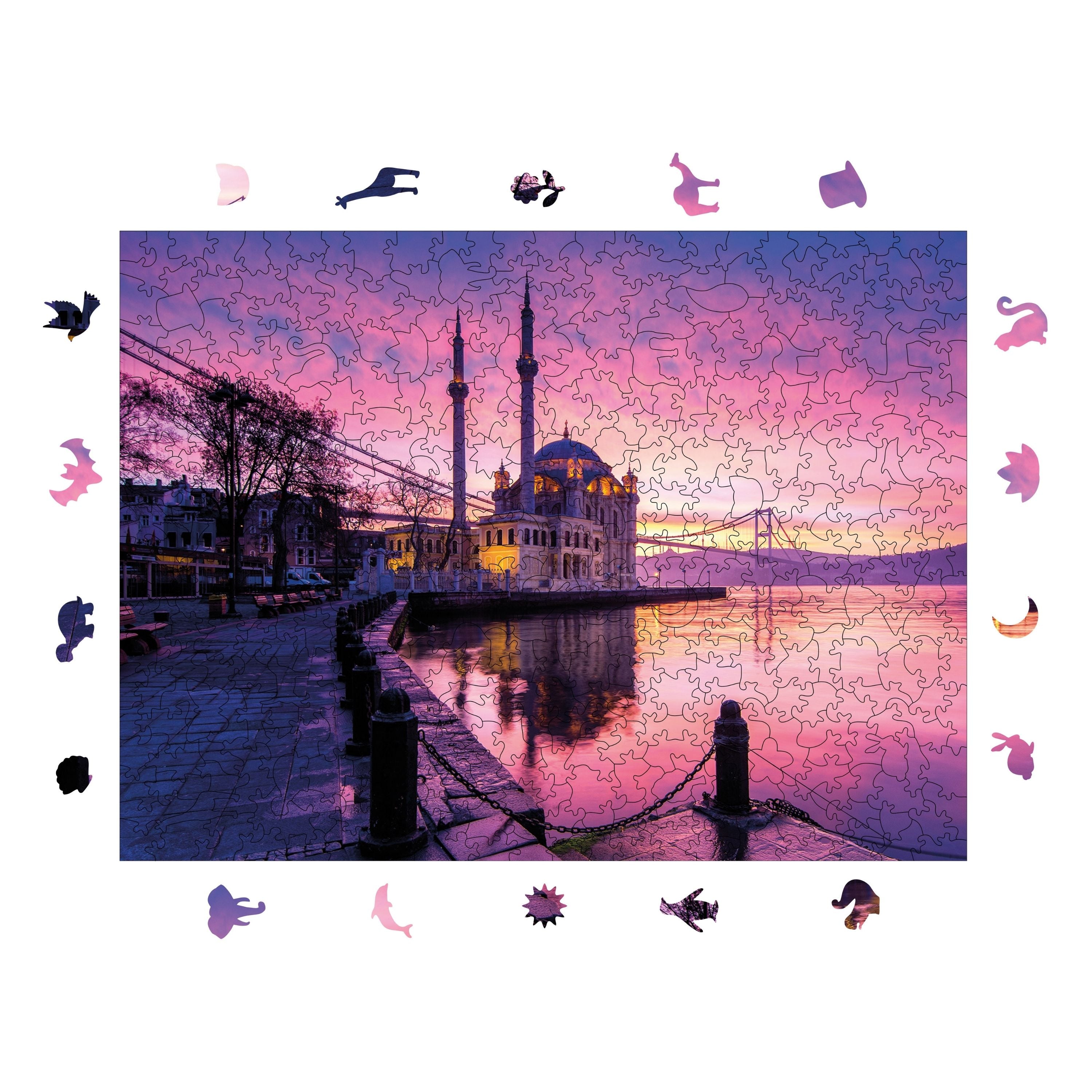 Ortaköy'ün Işıkları - Ahşap Puzzle