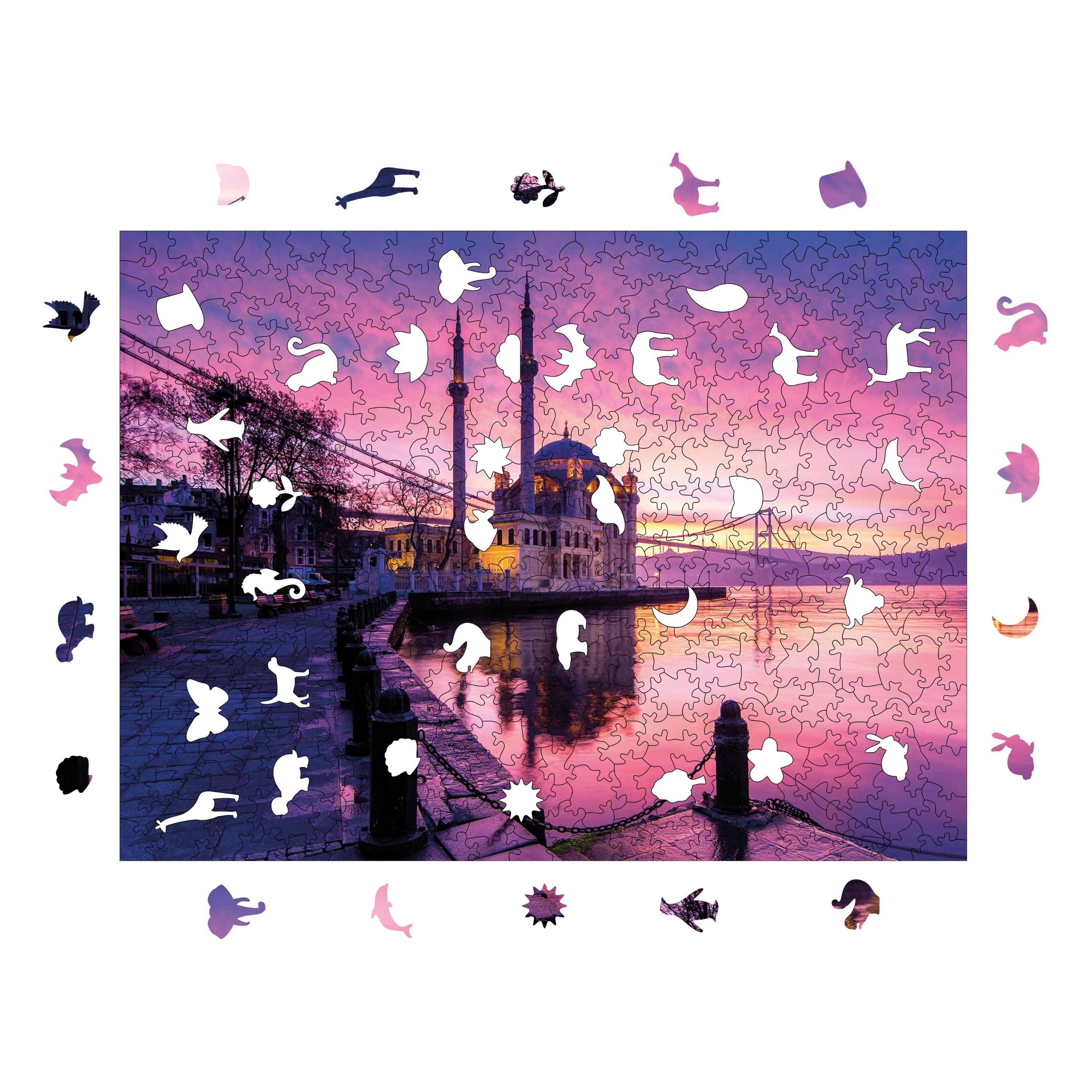 Ortaköy'ün Işıkları - Ahşap Puzzle