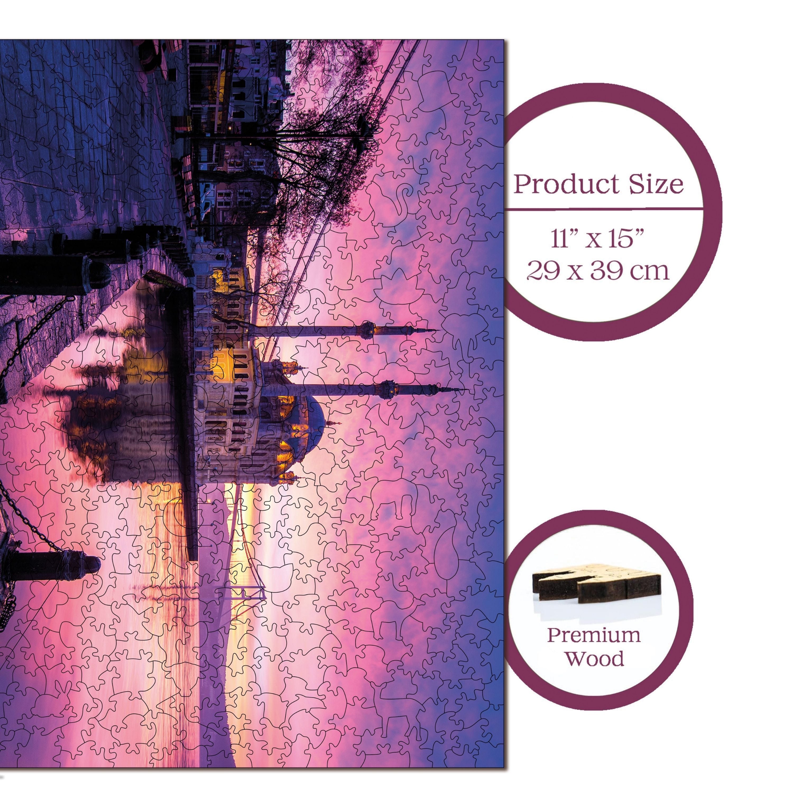 Ortaköy'ün Işıkları - Ahşap Puzzle