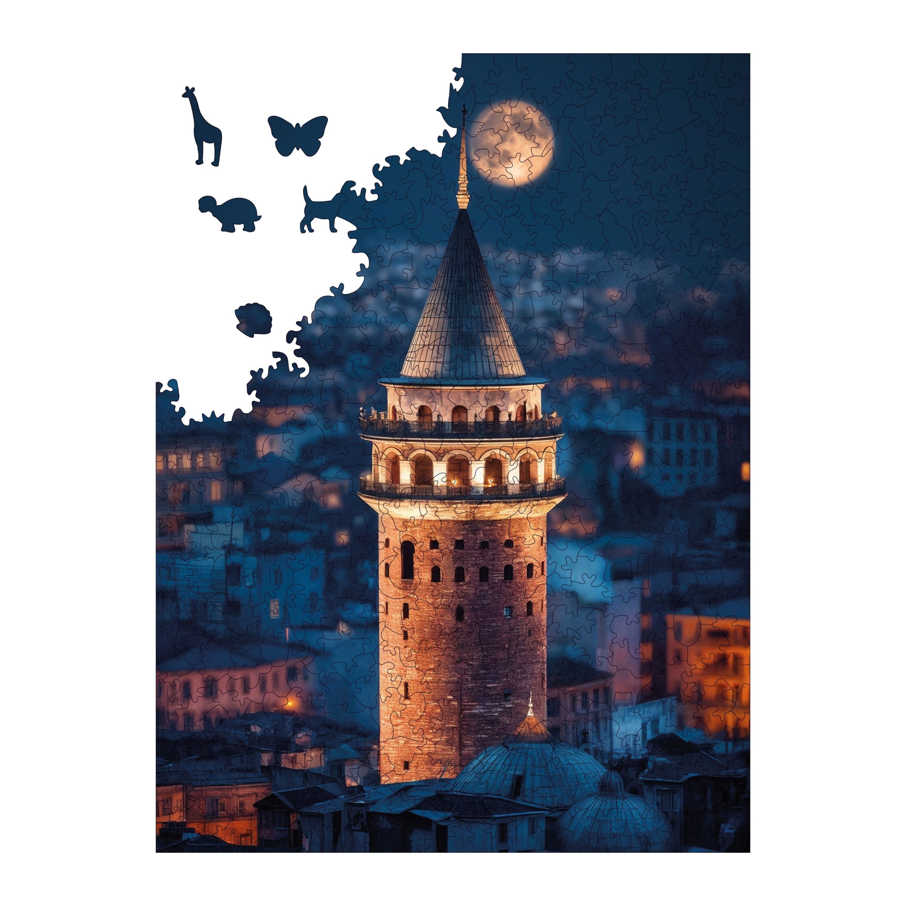  Efsanevi Galata - Ahşap Puzzle