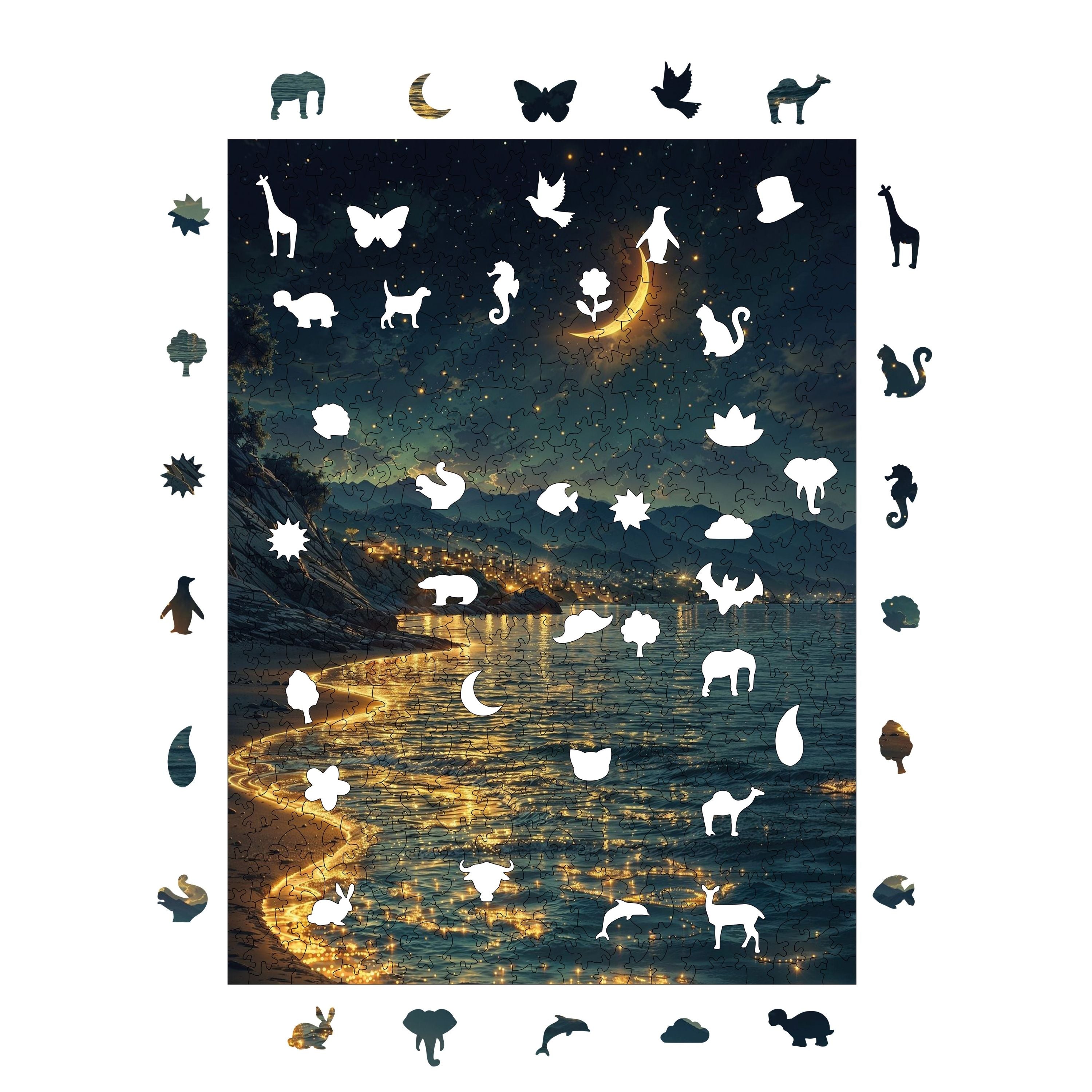 Yıldızların Kıyısı - Ahşap Puzzle