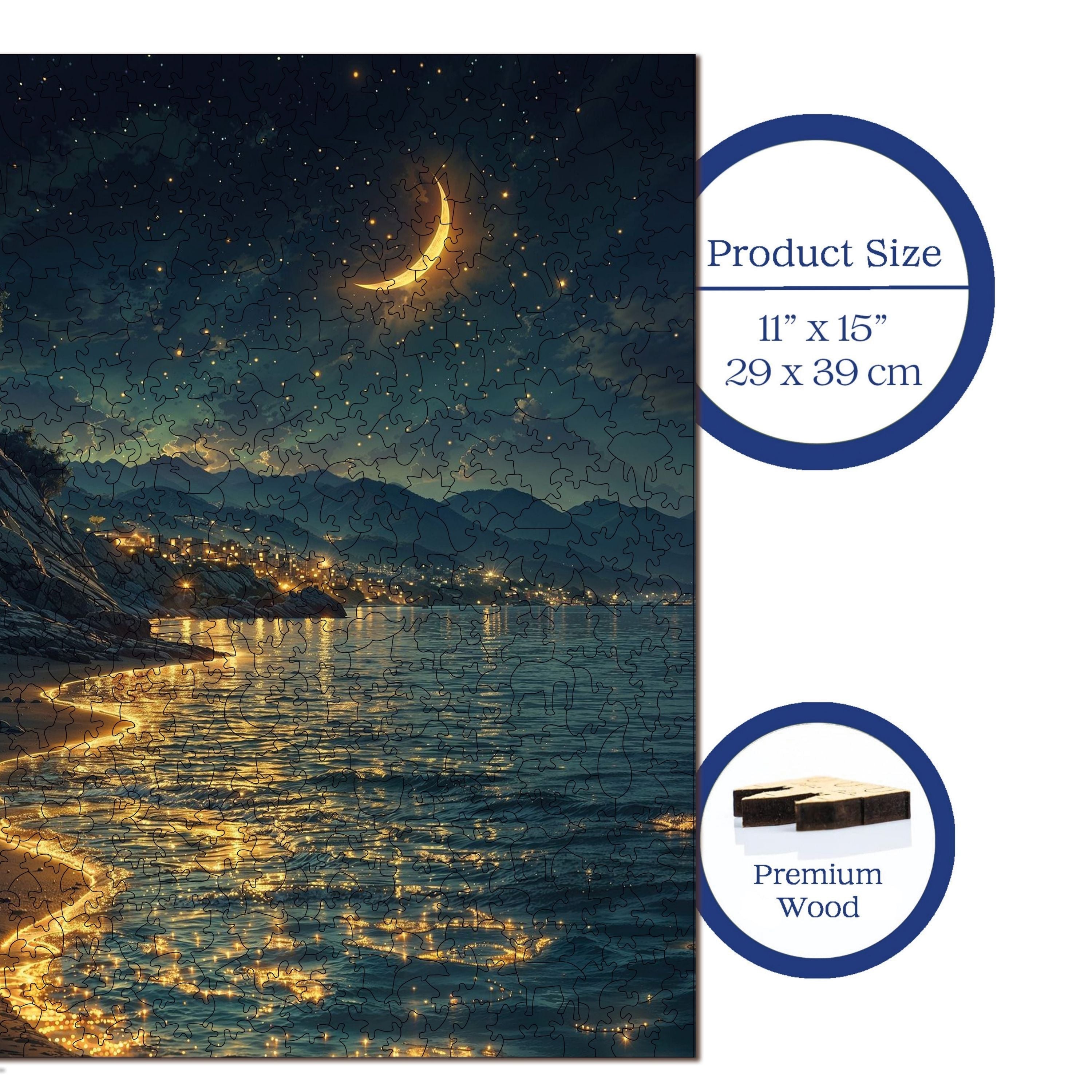 Yıldızların Kıyısı - Ahşap Puzzle