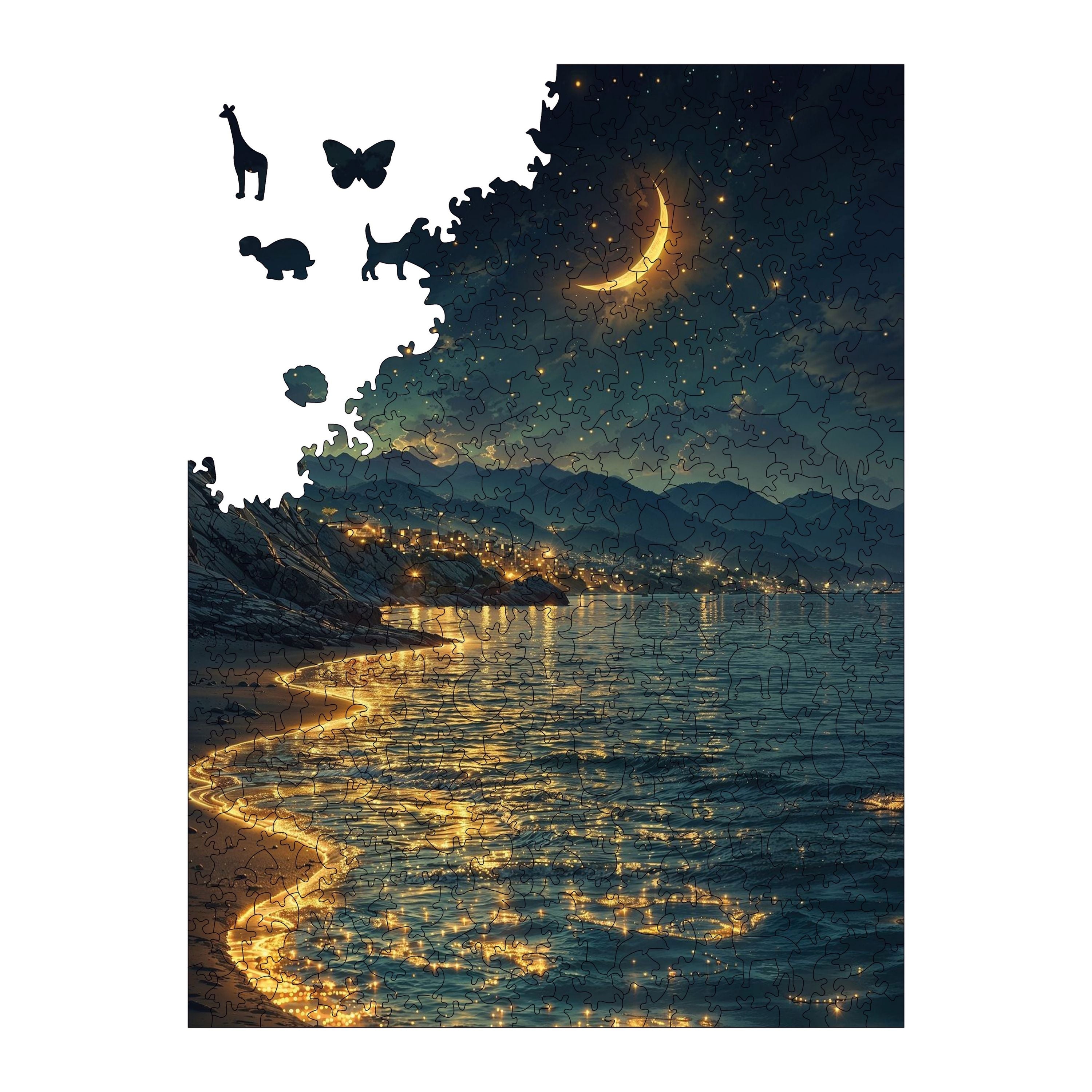 Yıldızların Kıyısı - Ahşap Puzzle