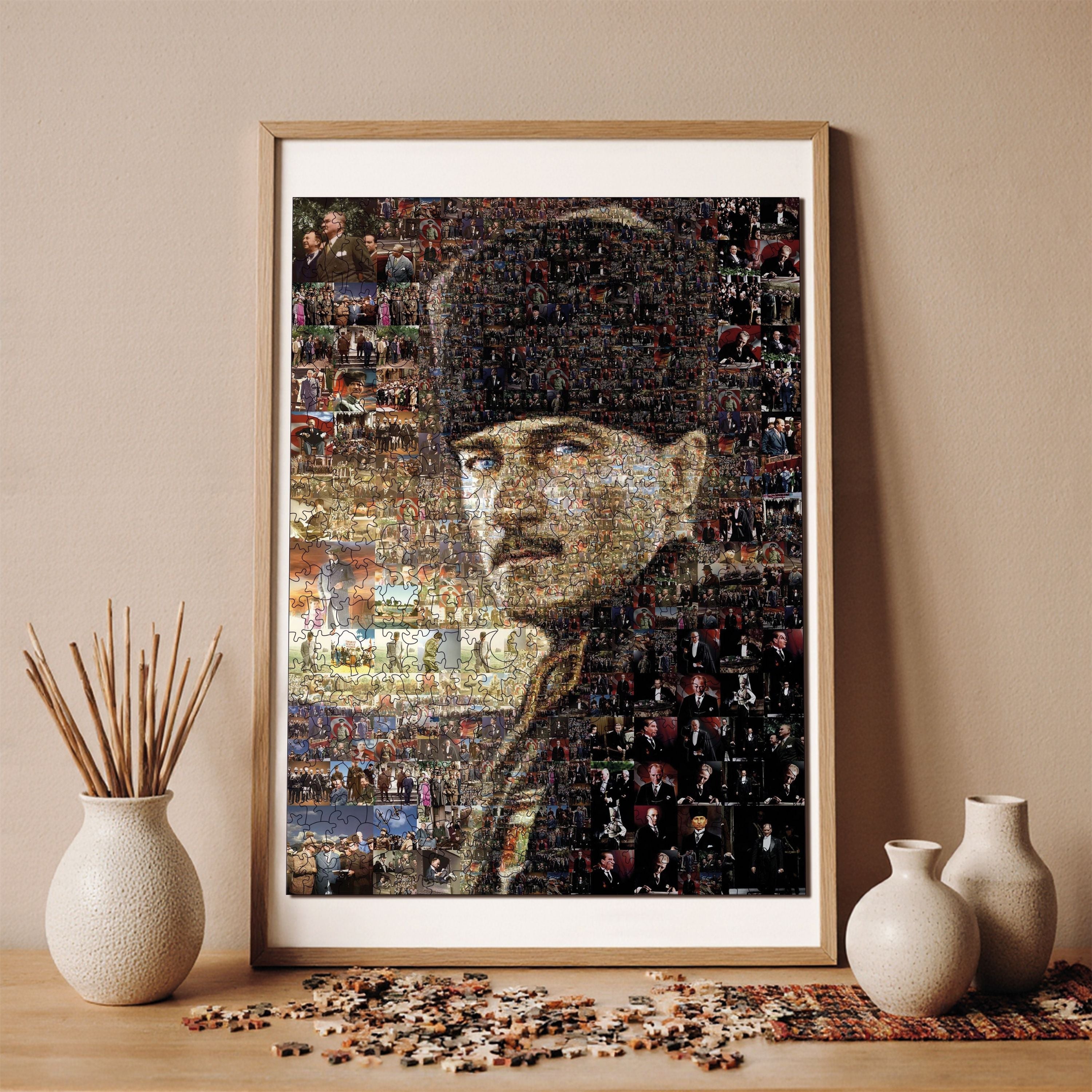 Ölümsüz ATATÜRK - Ahşap Puzzle
