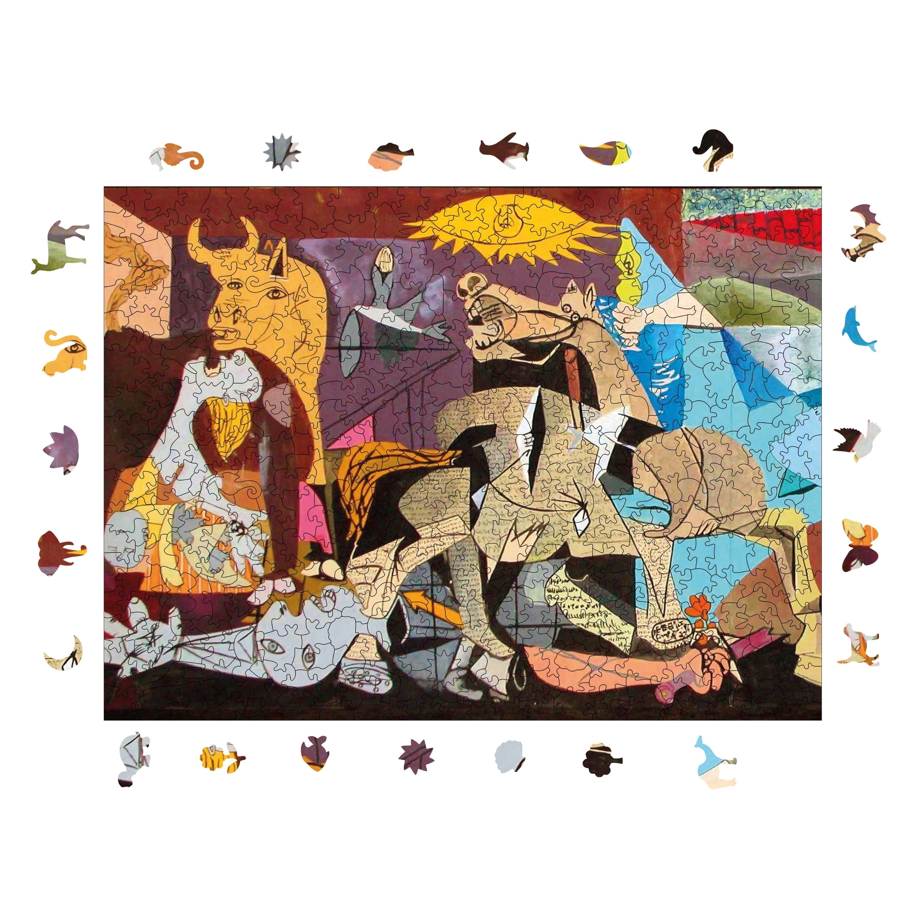 Picasso, Guernica - Ahşap Puzzle