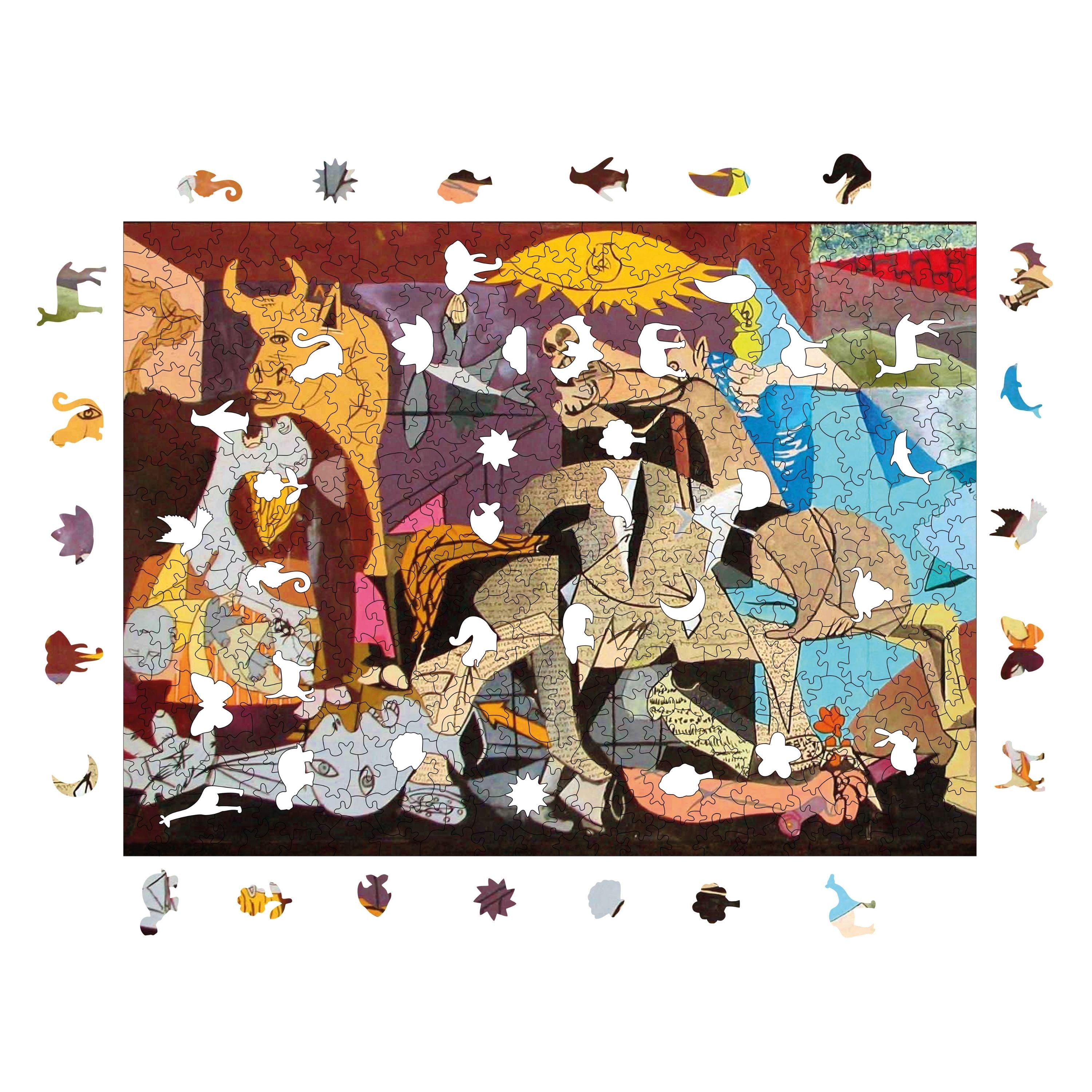 Picasso, Guernica – Wooden Jigsaw Puzzle – WePuzzleUp