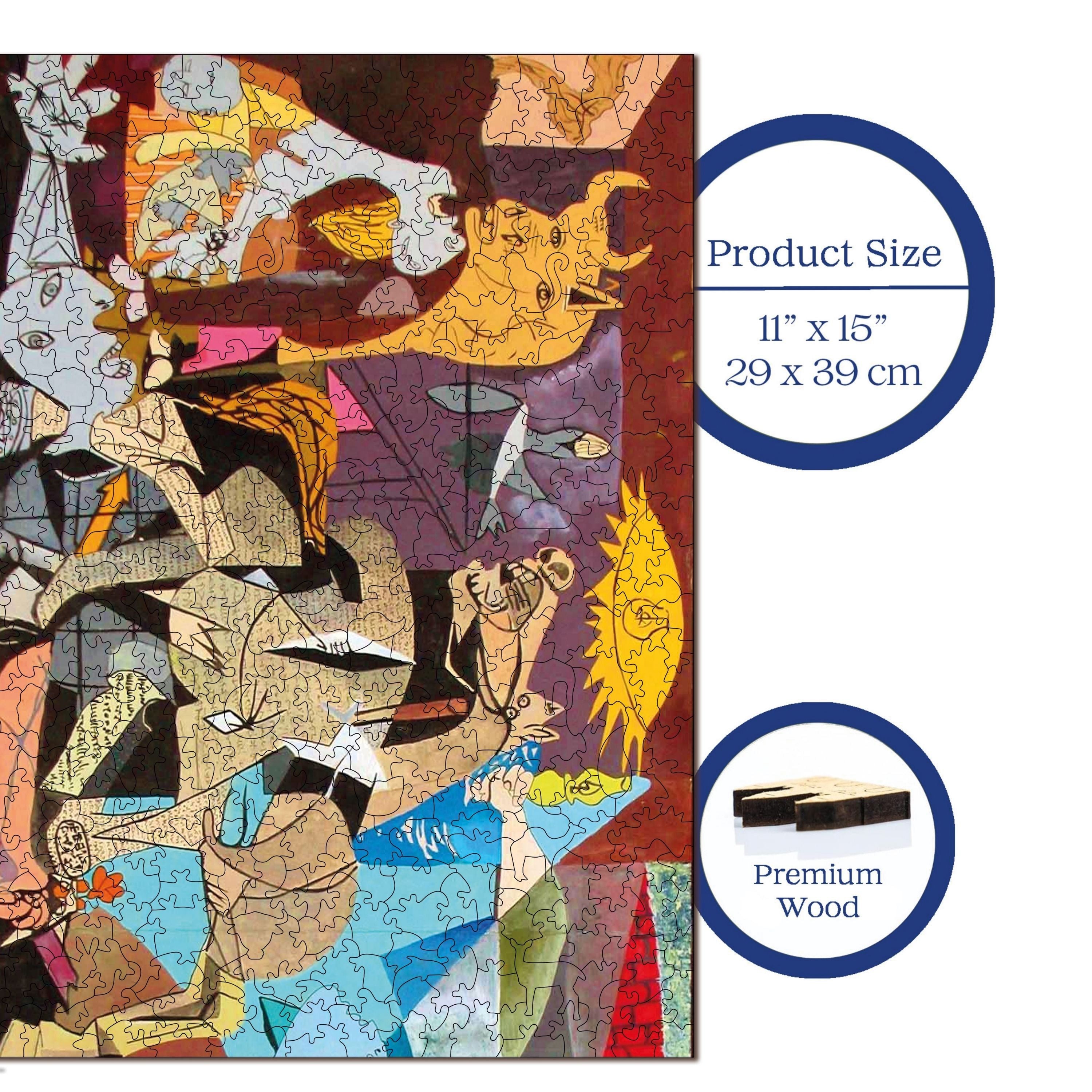 Picasso, Guernica - Ahşap Puzzle