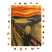 Çığlık - Ahşap Puzzle