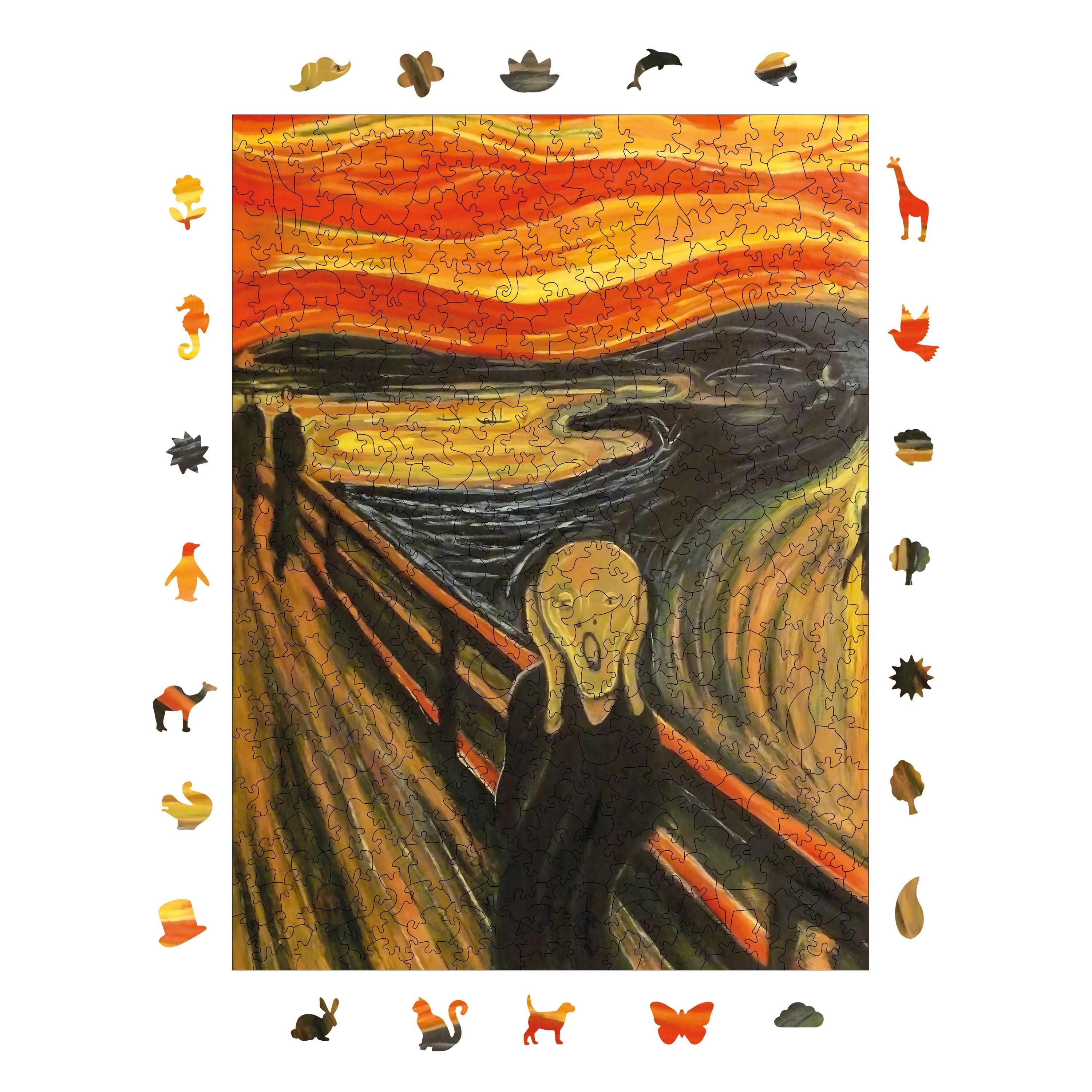 Çığlık - Ahşap Puzzle