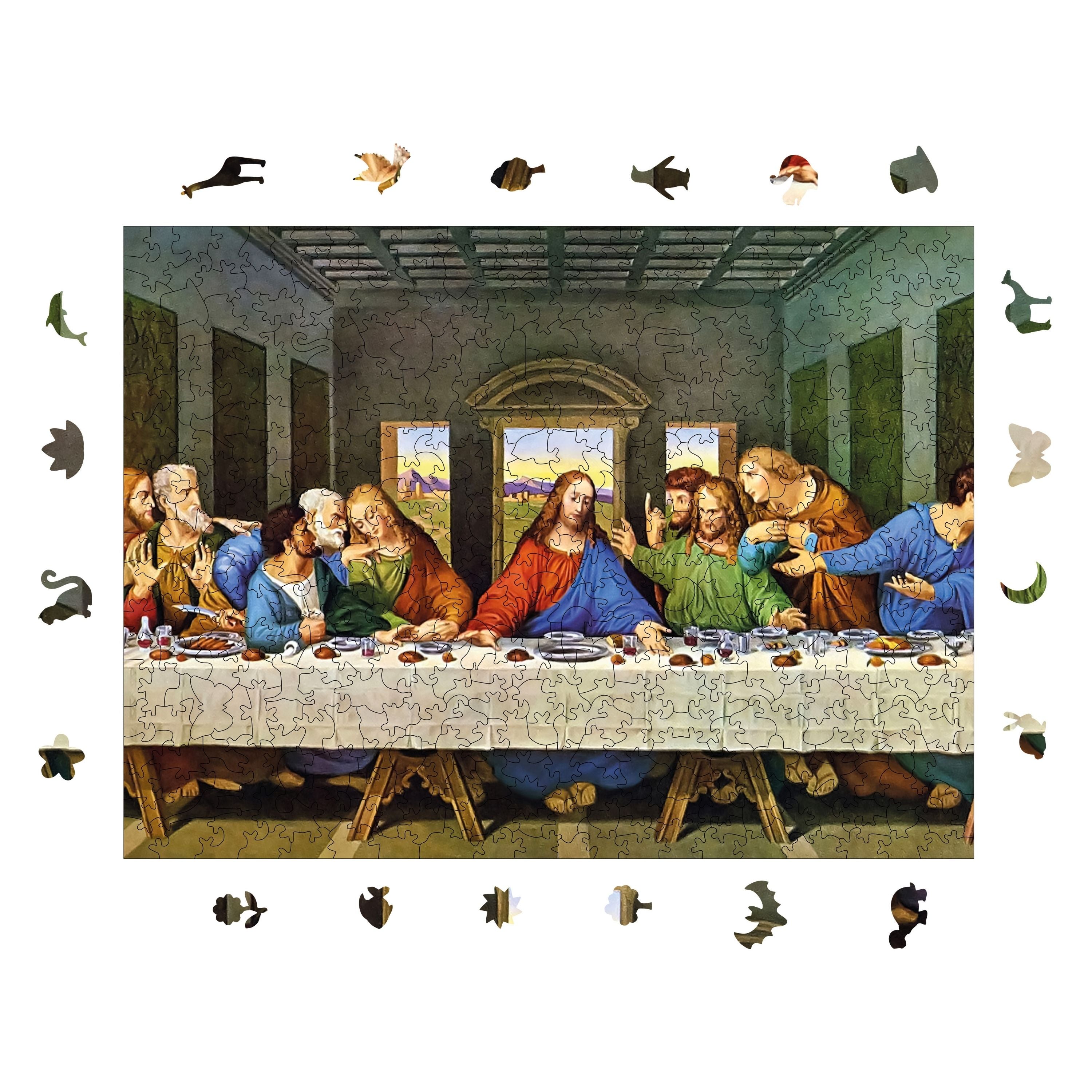 Son Akşam Yemeği - Ahşap Puzzle