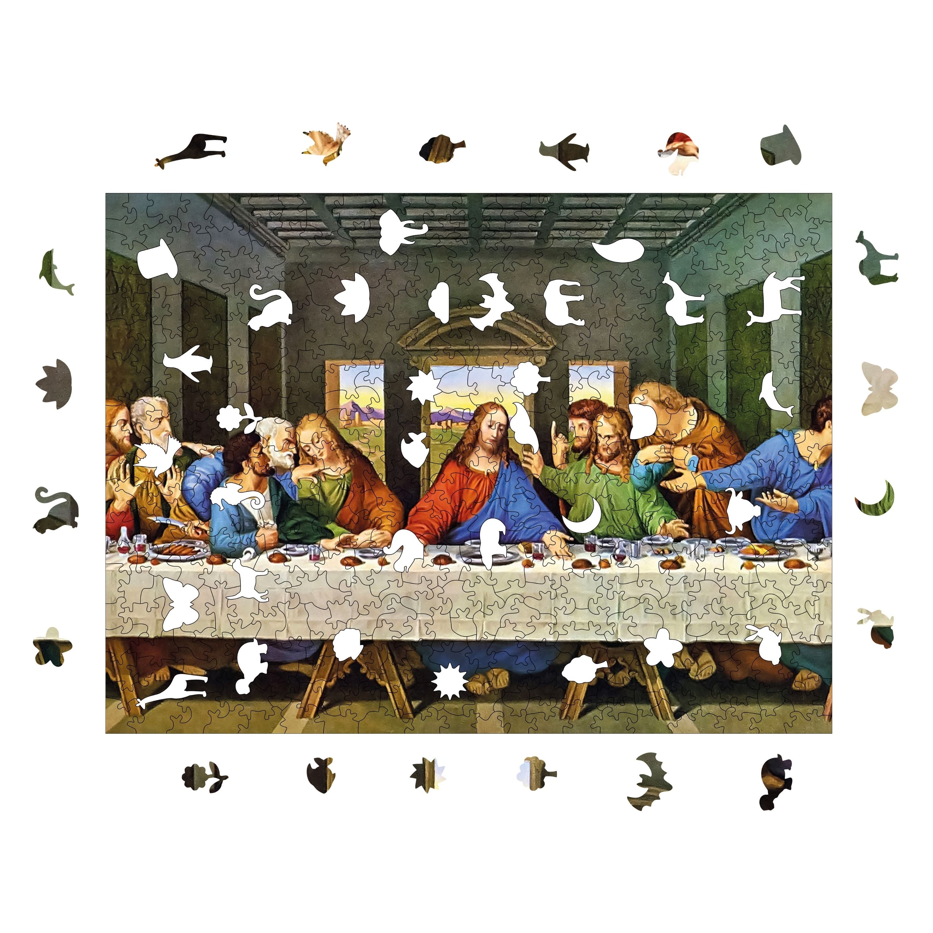 Son Akşam Yemeği - Ahşap Puzzle