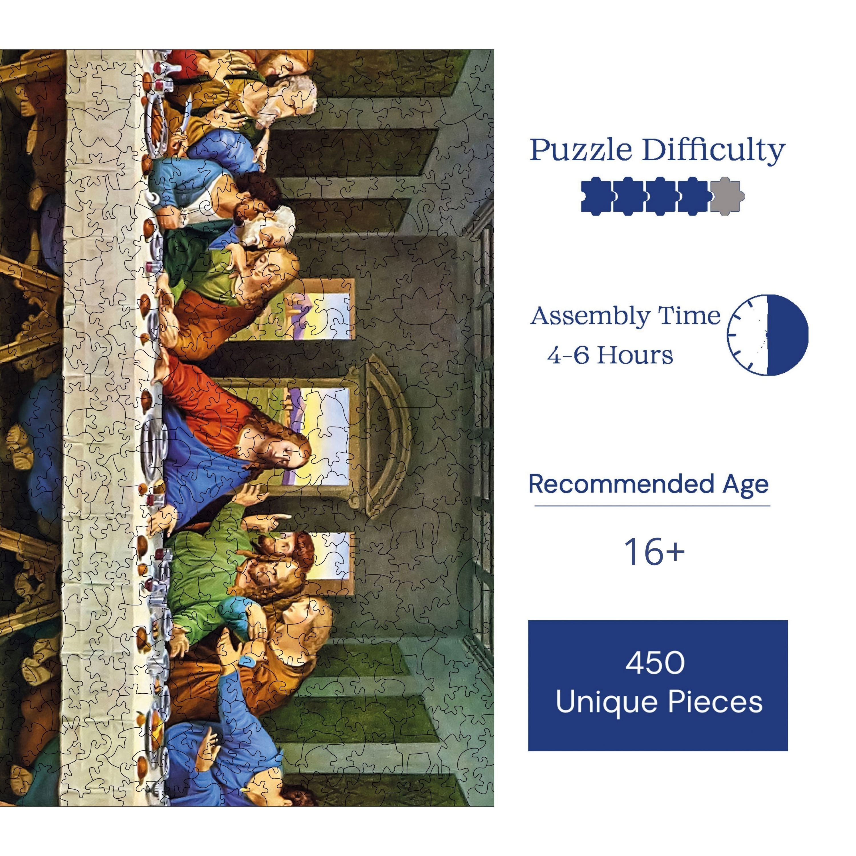 Son Akşam Yemeği - Ahşap Puzzle