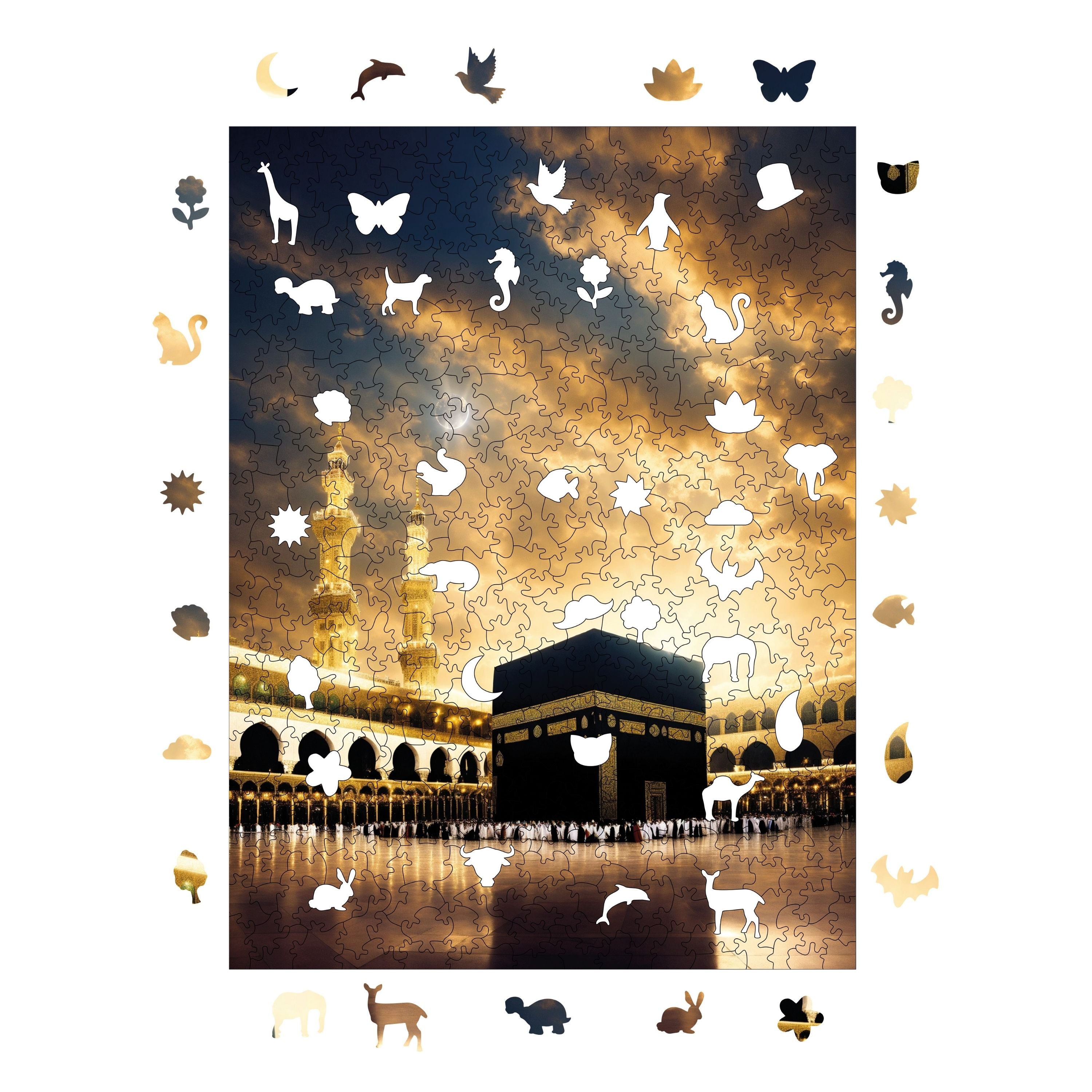 Kabe, Gönüllerin Kıblesi - Ahşap Puzzle