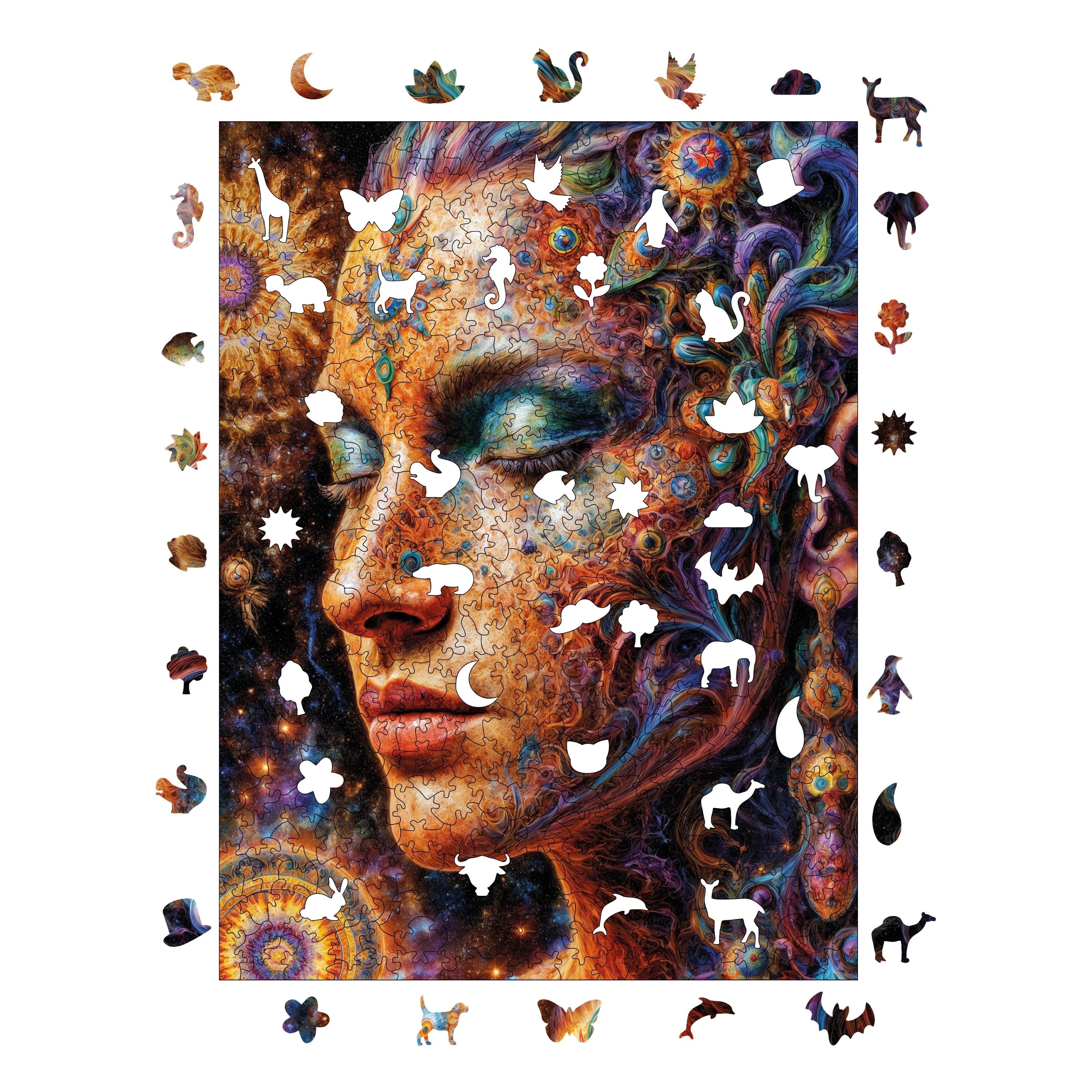 Yıldızlar Leydisi - Ahşap Puzzle