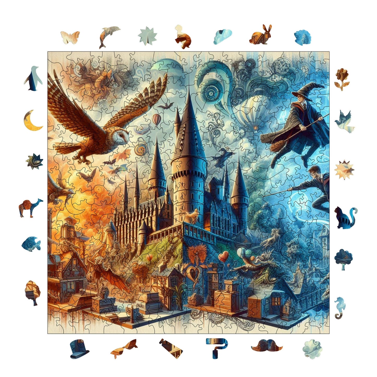 School of Witchcraft – Wooden Jigsaw Puzzle