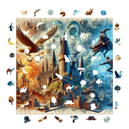 School of Witchcraft – Wooden Jigsaw Puzzle