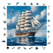 Yelkenli - Ahşap Puzzle