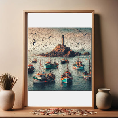 Fisherman’s Bay – Wooden Jigsaw Puzzle