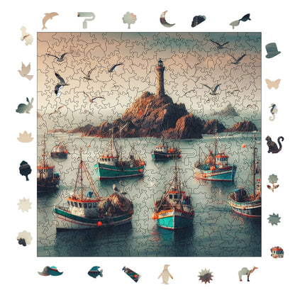 Fisherman’s Bay – Wooden Jigsaw Puzzle