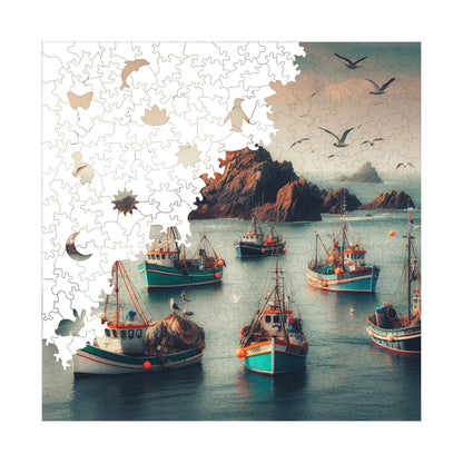 Fisherman’s Bay – Wooden Jigsaw Puzzle