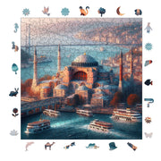  Boğaz'ın İncisi Ayasofya - Ahşap Puzzle