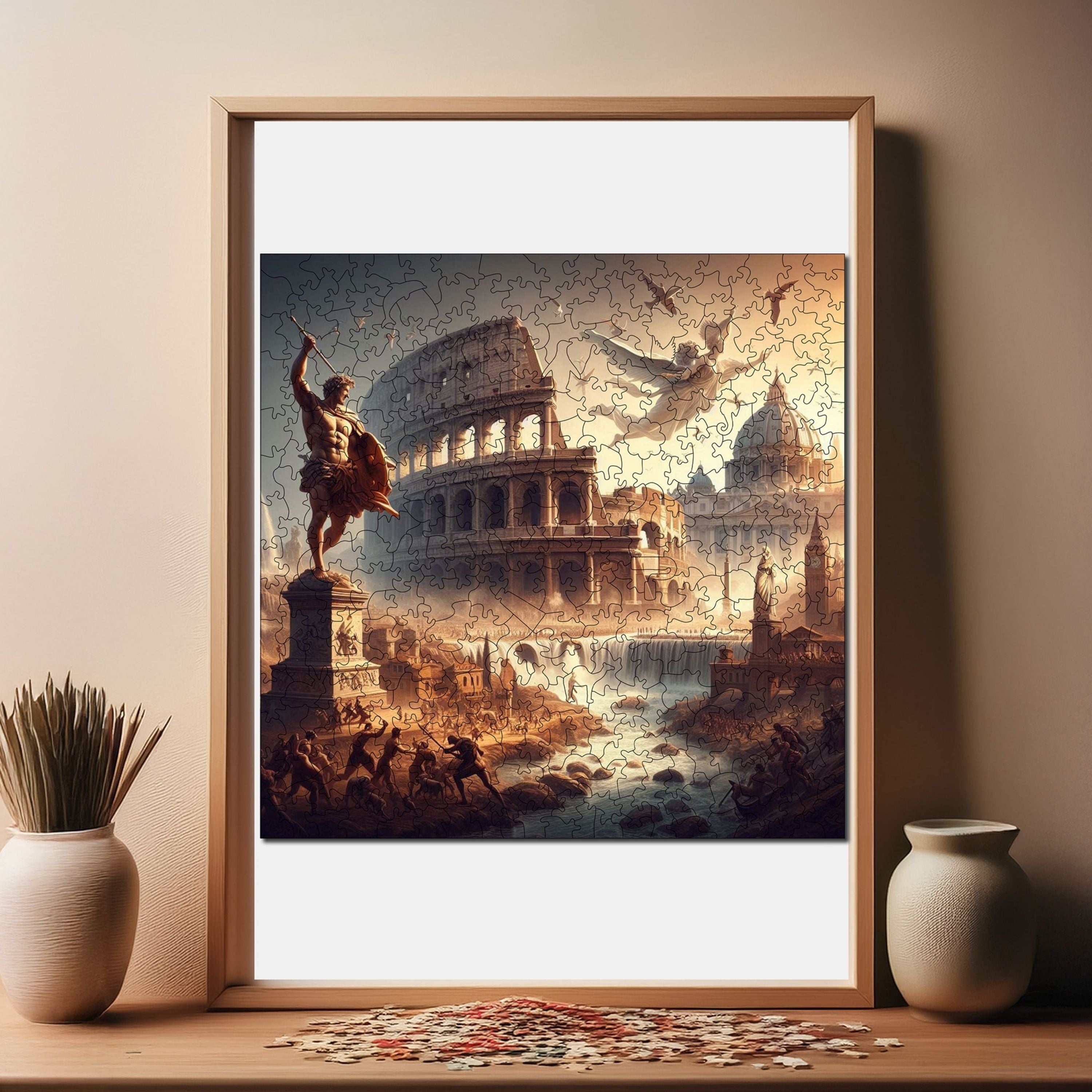 Antik Roma - Ahşap Puzzle