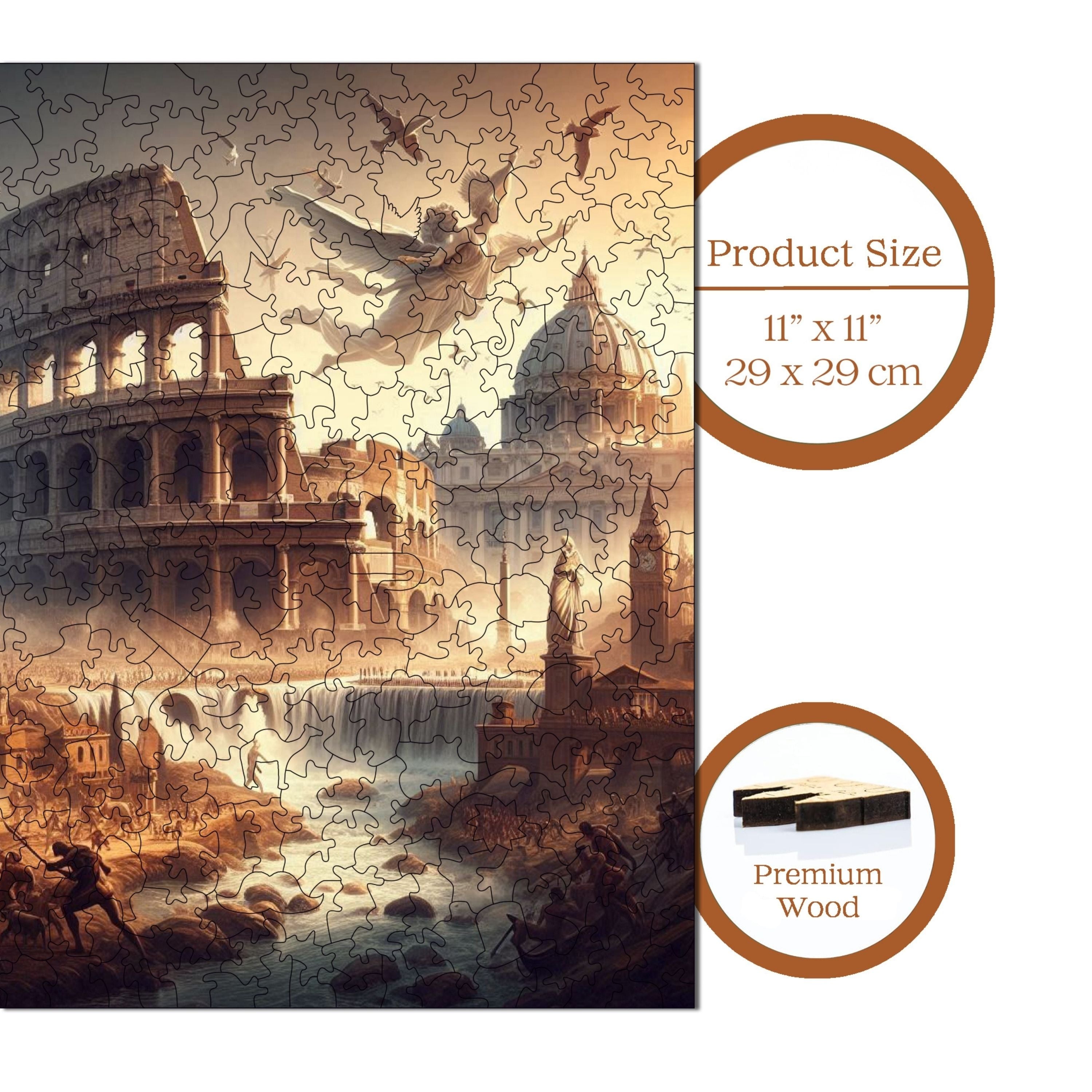 Antik Roma - Ahşap Puzzle