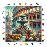  Efsanevi Roma - Ahşap Puzzle
