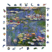 Claude Monet Nilüferler - Ahşap Puzzle