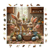Paskalya Kutlaması - Ahşap Puzzle